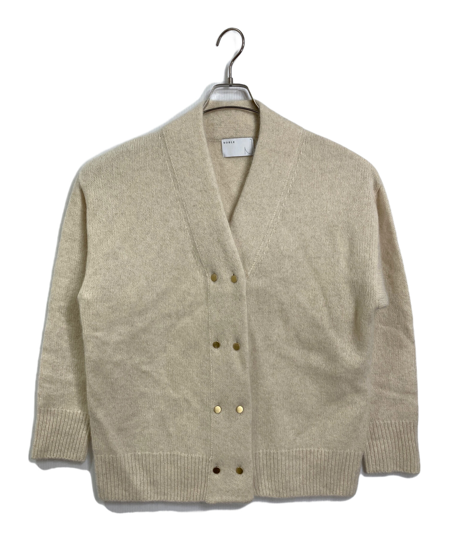 NOBLE YAK/ヤク ダブルボタンニットカーディガン YAK/ヤク ダブルボタンニットカーディガン（ニット／セーター）｜NOBLE