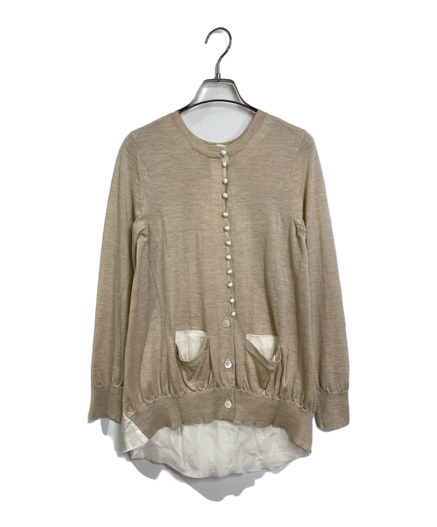 中古・古着通販】sacai luck (サカイラック) バック切替クルーネック