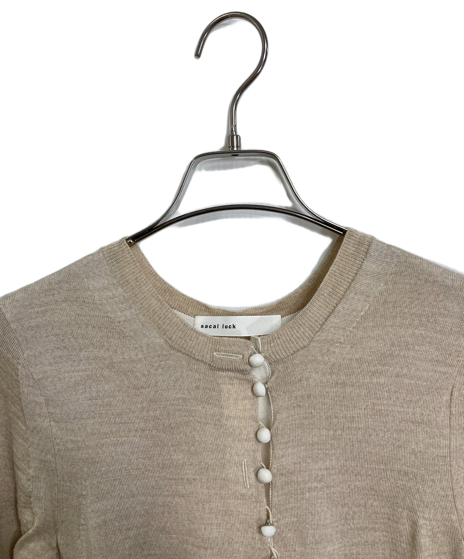 中古・古着通販】sacai luck (サカイラック) バック切替クルーネック