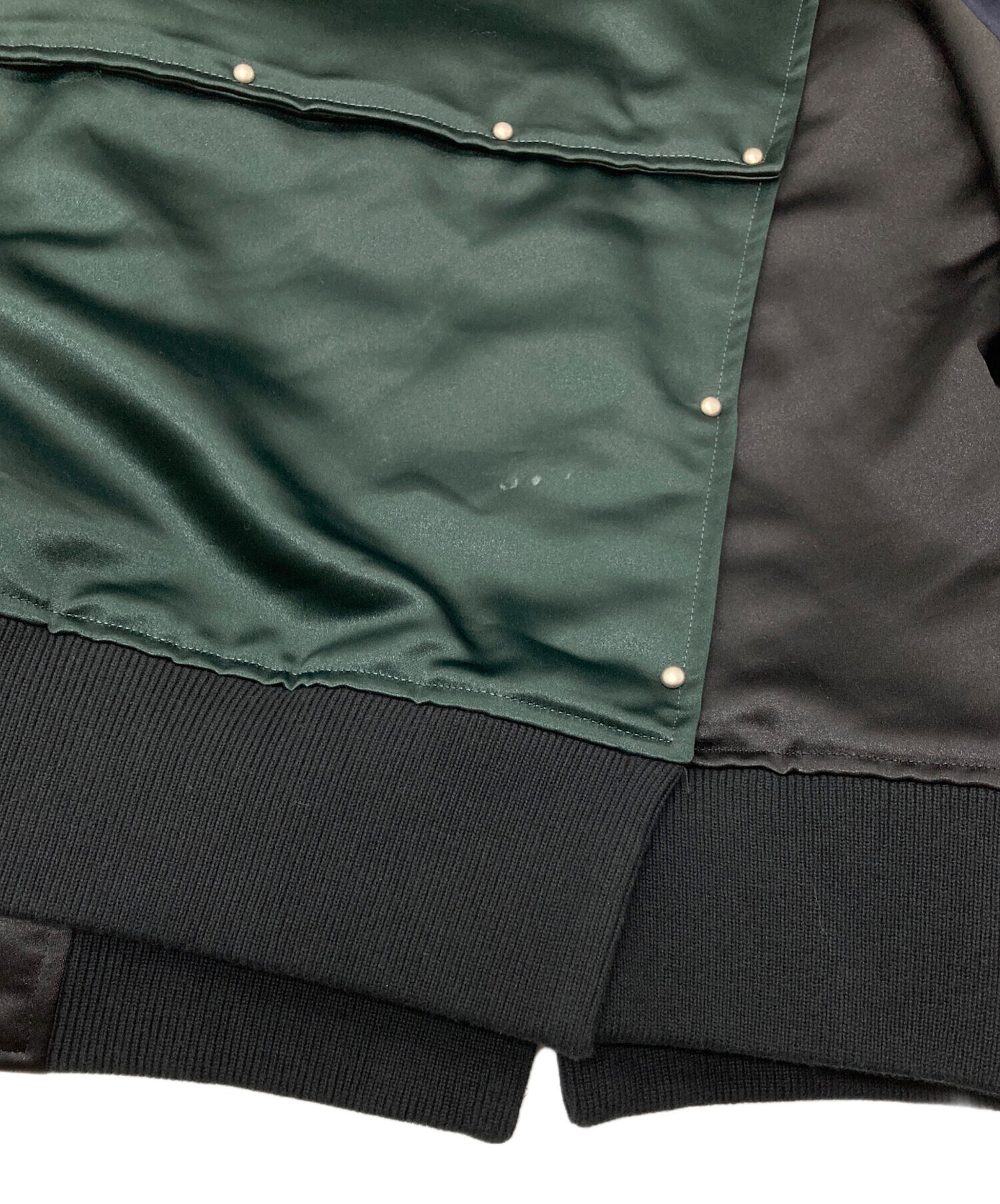 facetasmブルゾン3 facetasm ブルゾン FACETASM ファセッタズム ブルゾン 3(S位) 黒x紺