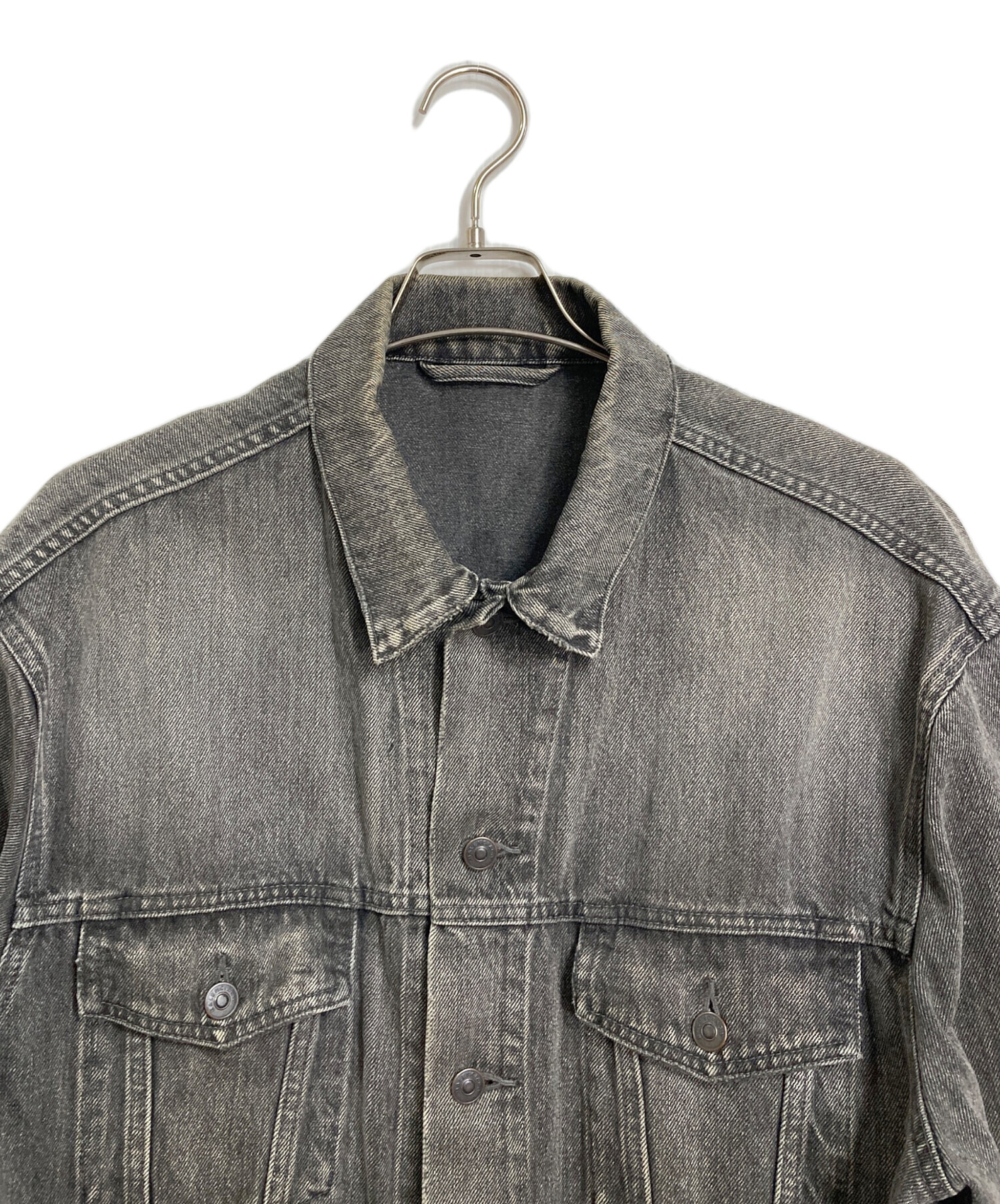 BALENCIAGA デニムジャケット 46サイズ 中古・古着通販】BALENCIAGA (バレンシアガ) デニムジャケット バック