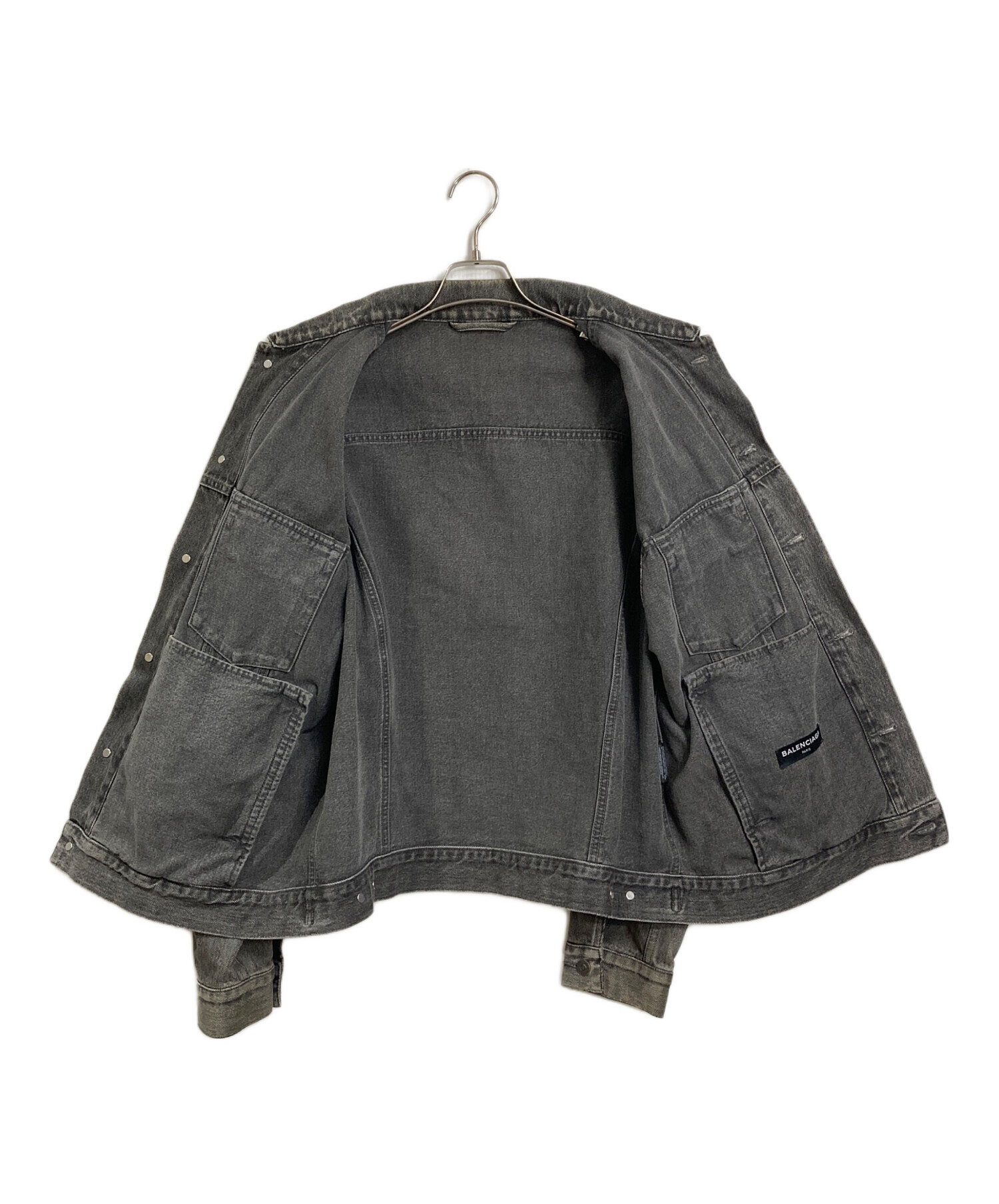 中古・古着通販】BALENCIAGA (バレンシアガ) デニムジャケット バック