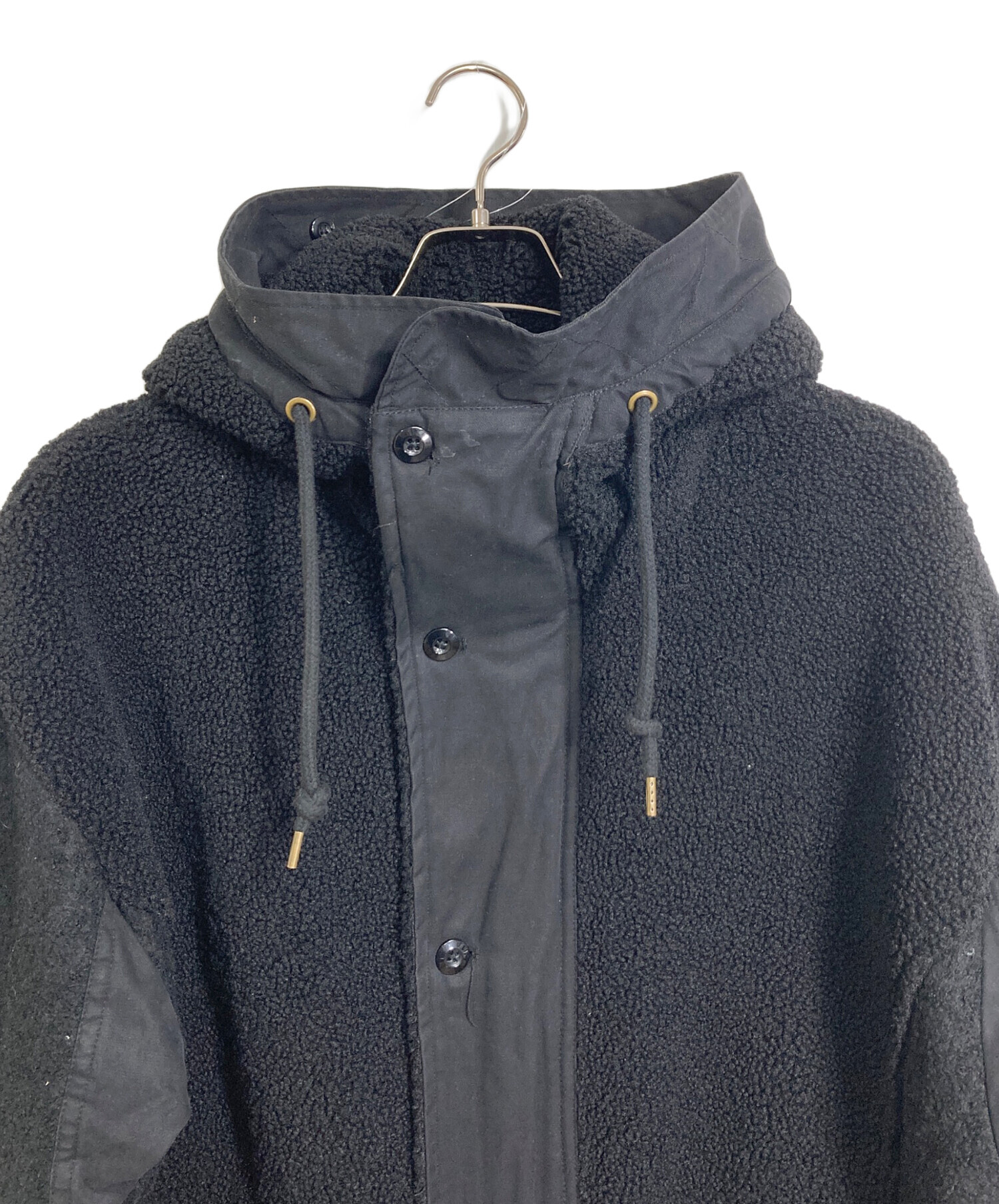 中古・古着通販】glamb (グラム) ボアロングコート モッズコート