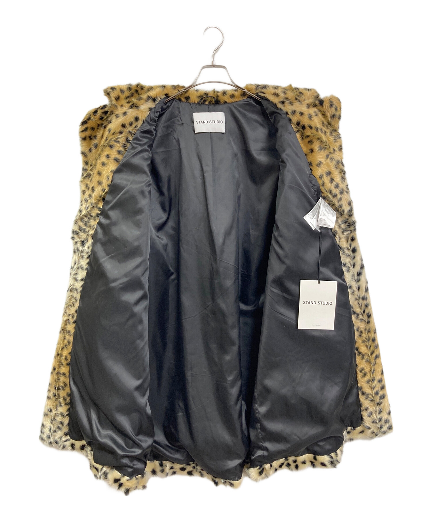 中古・古着通販】Stand Studio (スタンド スタジオ) minna coat ファー