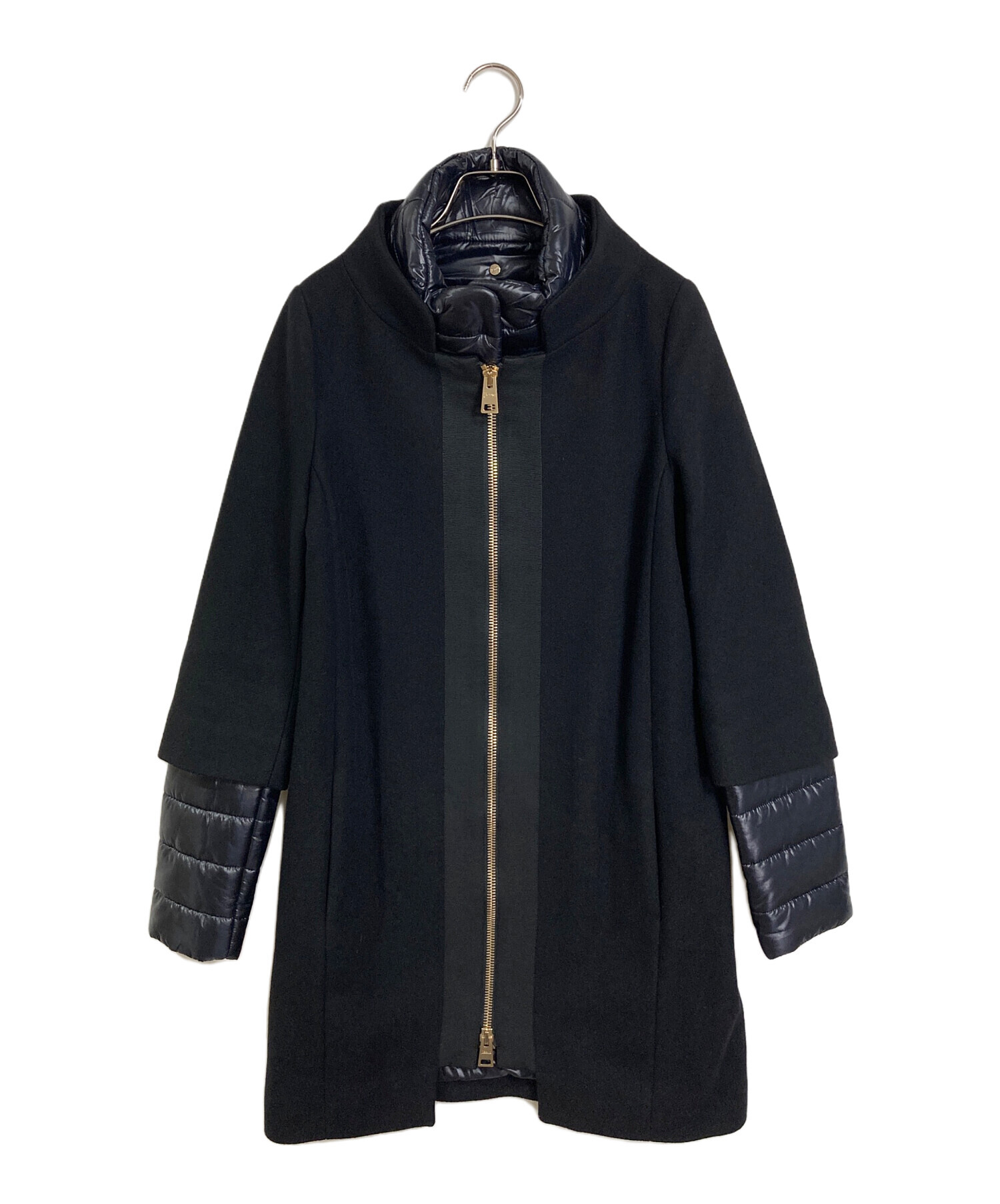 中古・古着通販】HERNO (ヘルノ) デタッチャブル パネルコート 3WAY 