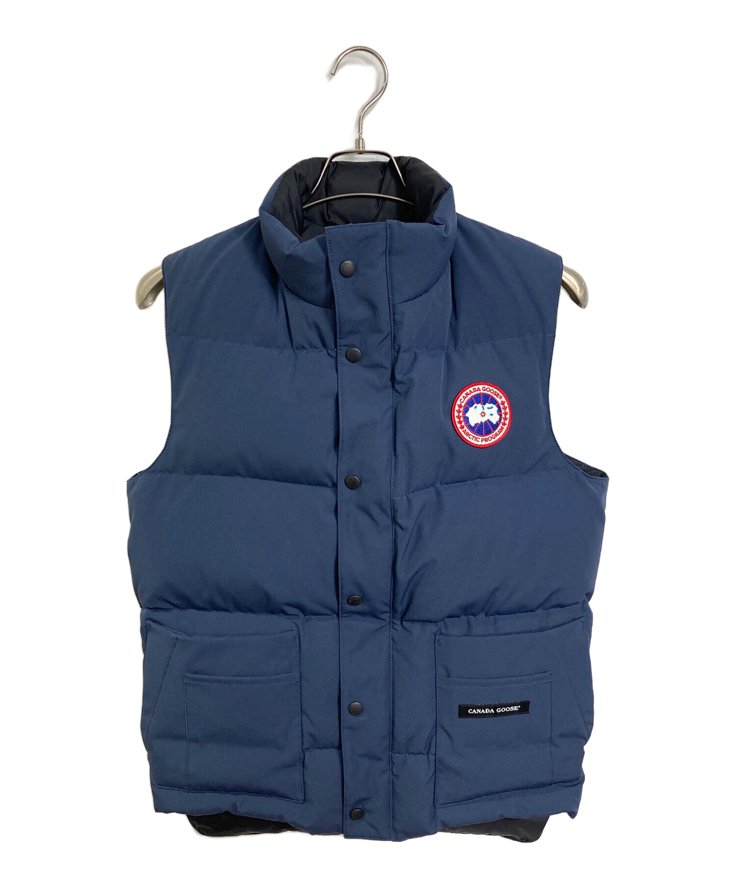 未使用品 カナダグース ダウンジャケット フリースタイルベスト レディース XS カナダグース フリースタイルベスト レディースM