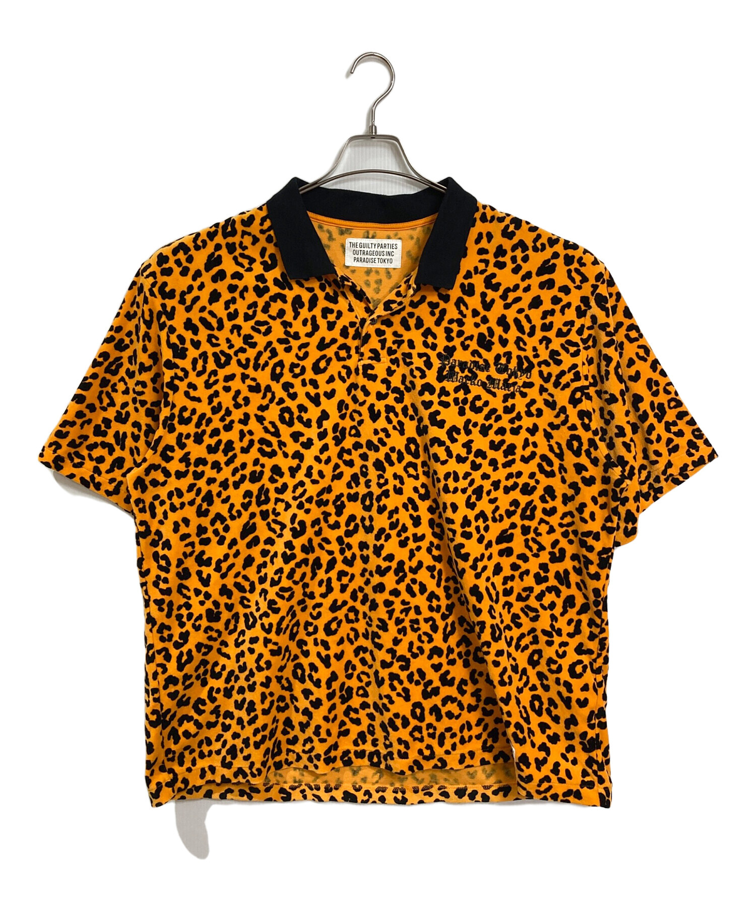 中古・古着通販】WACKO MARIA (ワコマリア) VELOUR POLO SHIRT S/S