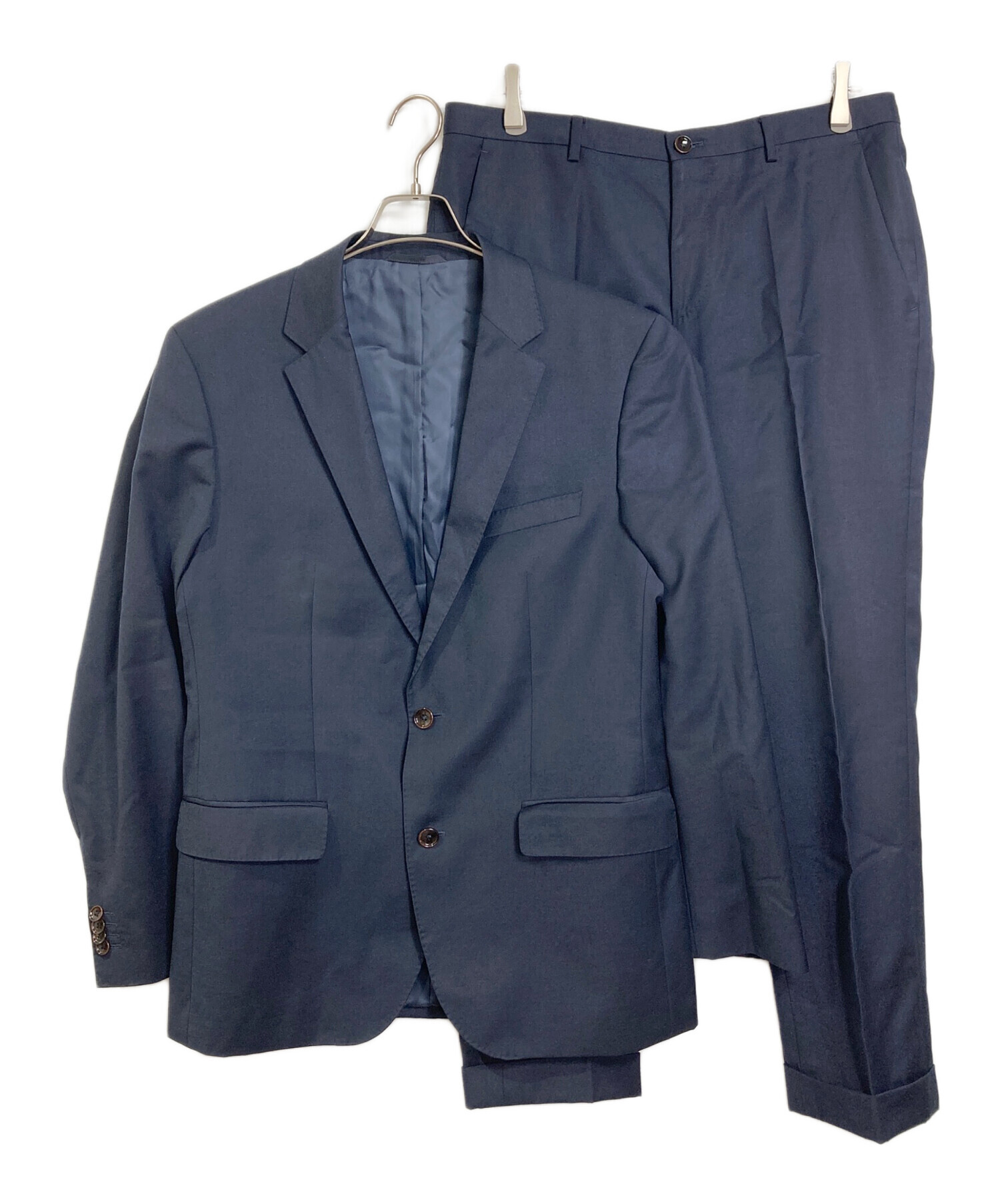 【近代モデル】ヒューゴボス セットアップ ビジネススーツ super100 中古・古着通販】BOSS HUGO BOSS (ボス ヒューゴボス) SUPER100