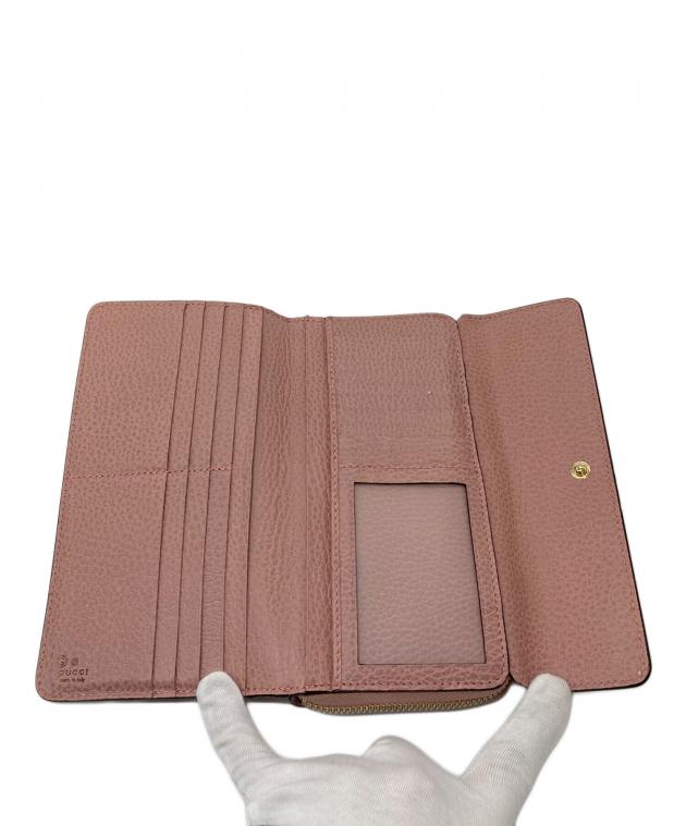 中古・古着通販】GUCCI (グッチ) インターロッキングG長財布 ラウンド