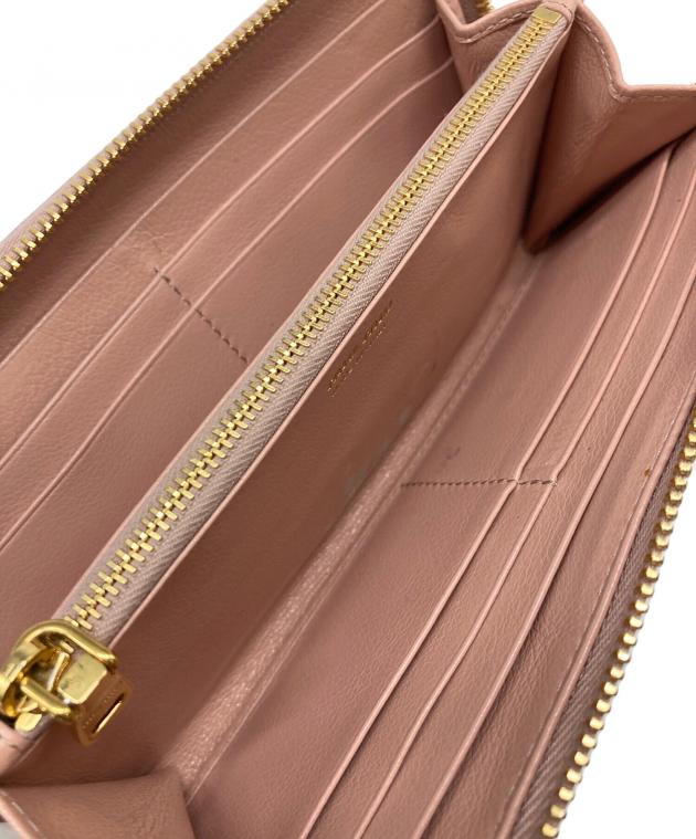 中古・古着通販】MIU MIU (ミュウミュウ) ラウンドファスナー長財布