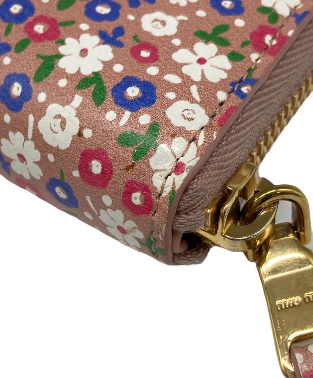 中古・古着通販】MIU MIU (ミュウミュウ) ラウンドファスナー長財布
