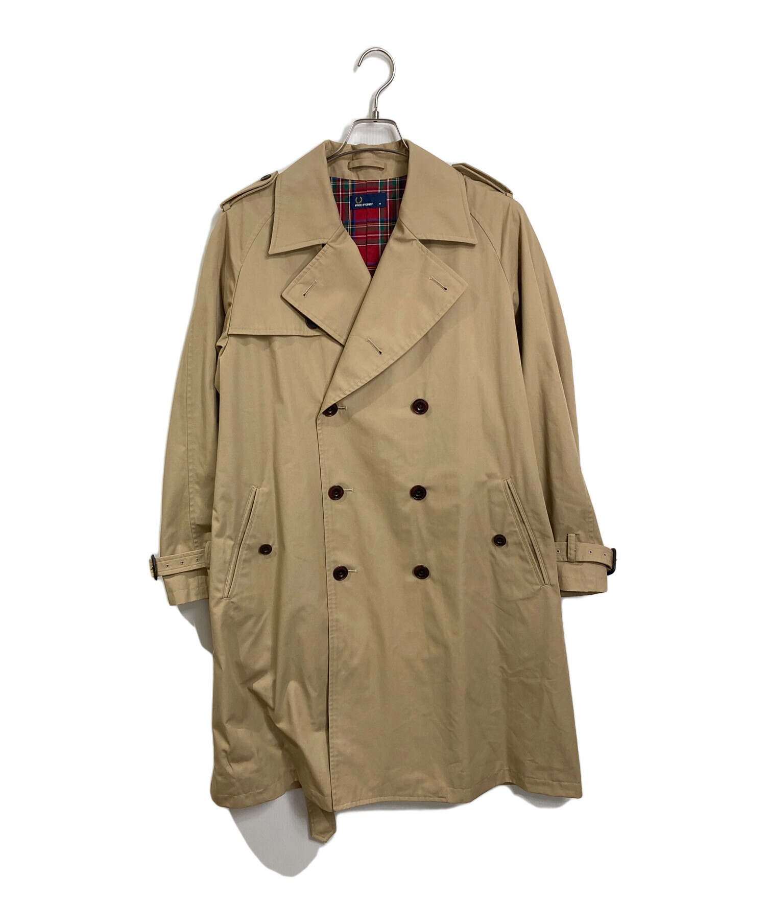 中古・古着通販】FRED PERRY (フレッドペリー) トレンチコート ロング