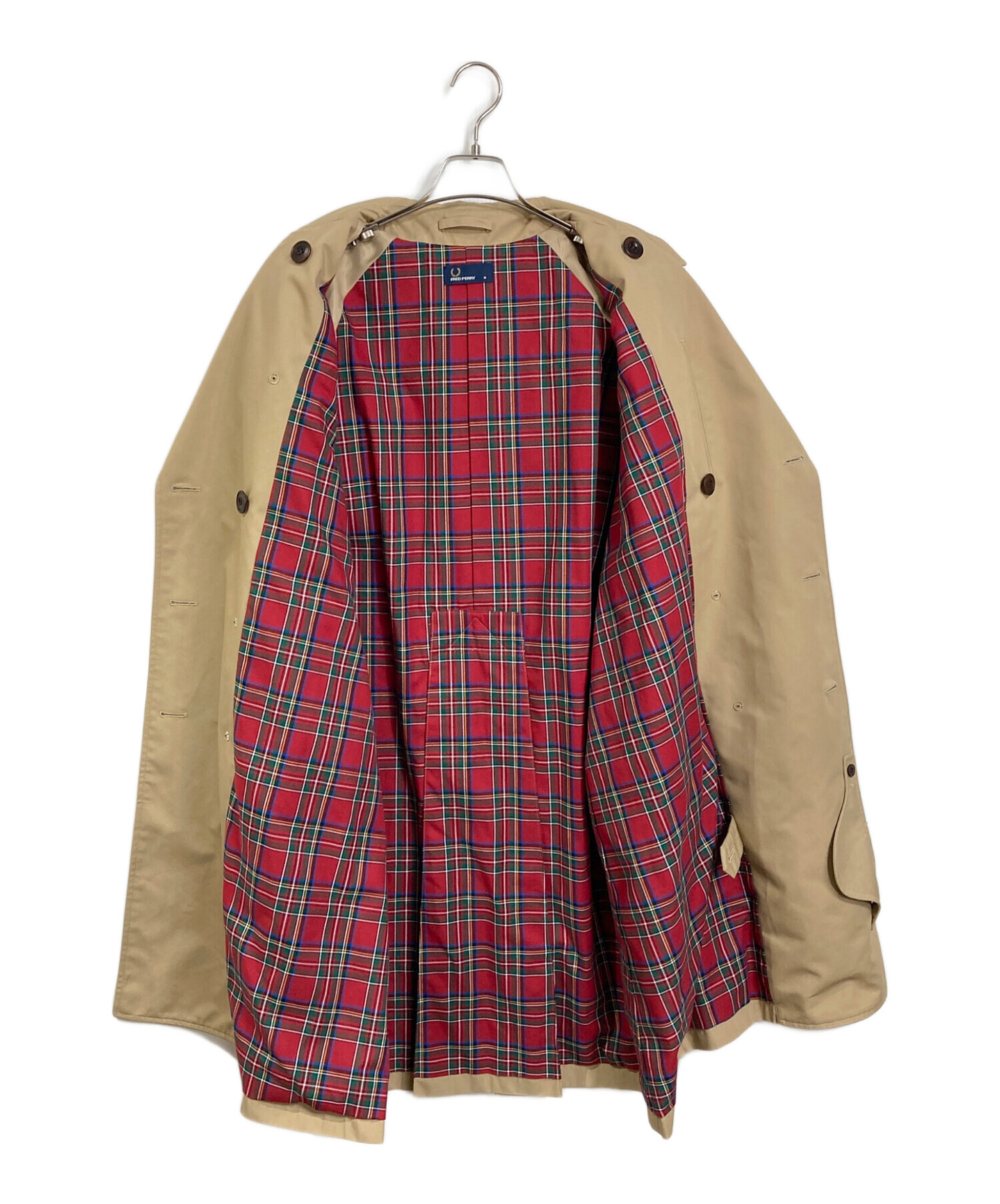 中古・古着通販】FRED PERRY (フレッドペリー) トレンチコート ロング