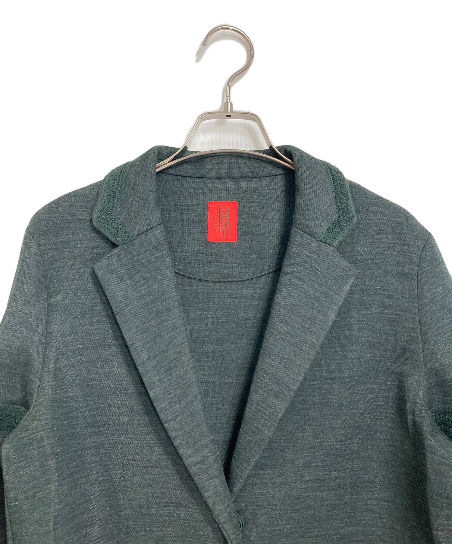 美品✨ハートイッセイミヤケ 刺繍ロングコート ナイロン ダブルブレスト ISSEY MIYAKE heart haat/イッセイミヤケ ハート】より刺繍ナイロン