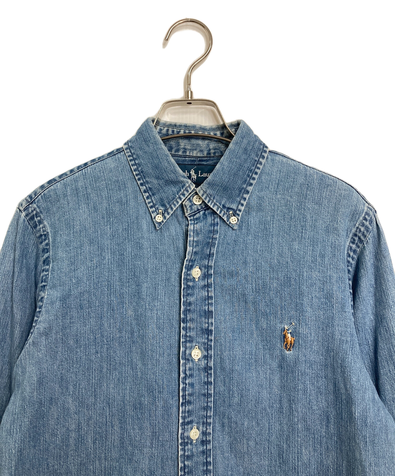 中古・古着通販】RALPH LAUREN (ラルフローレン) デニムシャツ CUSTOM