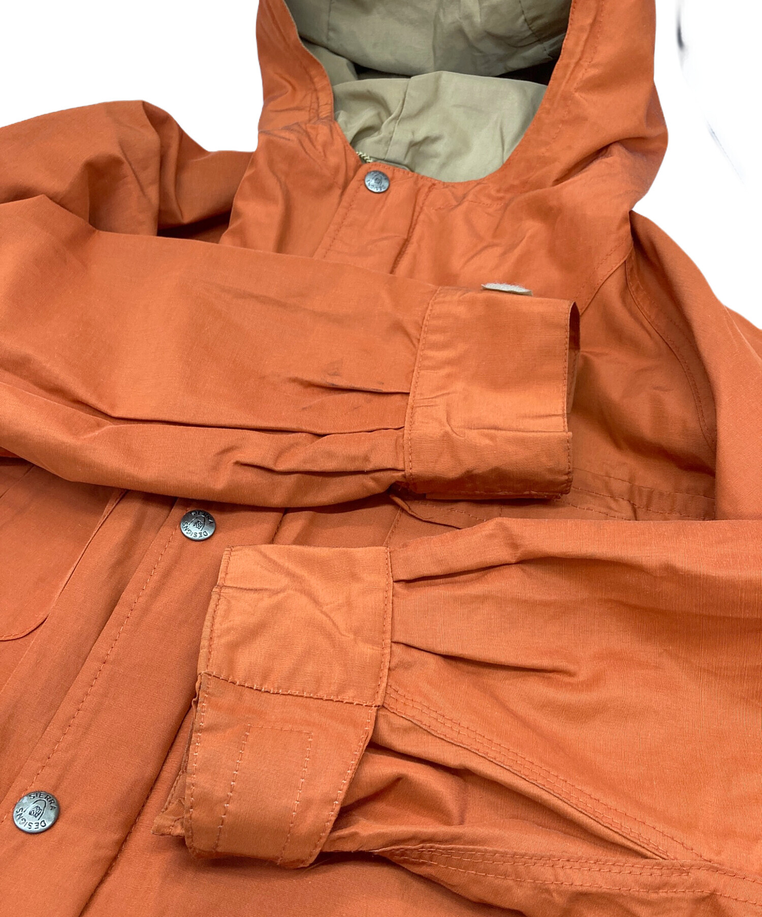 シエラデザイン　USA製 60/40クロス マウンテンパーカーXL オレンジ シエラデザイン USA製 60/40クロス マウンテンパーカーXL オレンジ