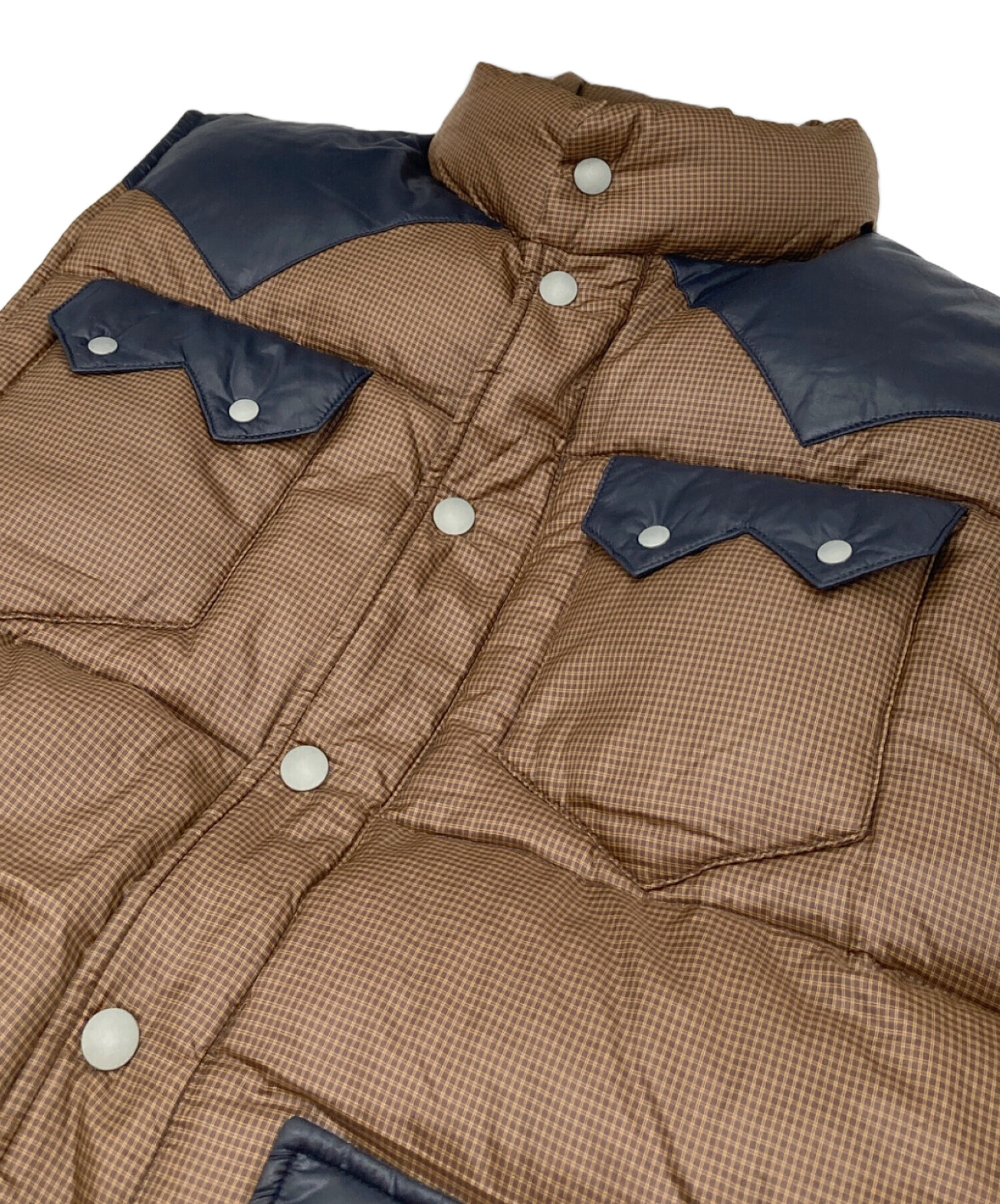 中古・古着通販】MOONSTONE (ムーンストーン) ヨークダウンベスト