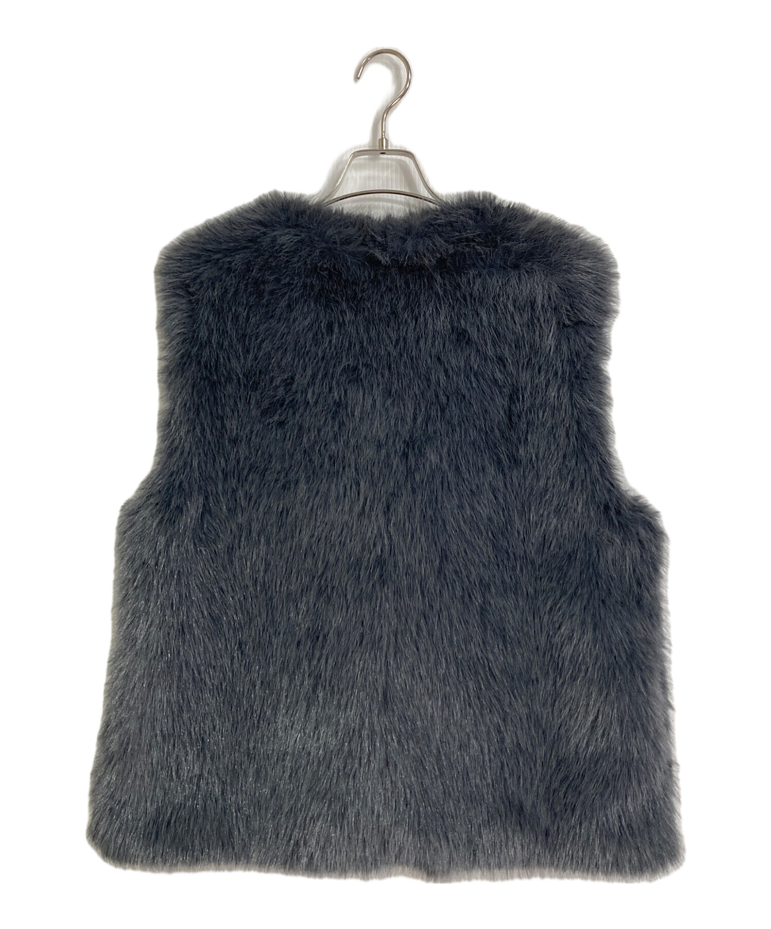 中古・古着通販】HIROKO BIS (ヒロコビス) シャギーフェイクファージレ