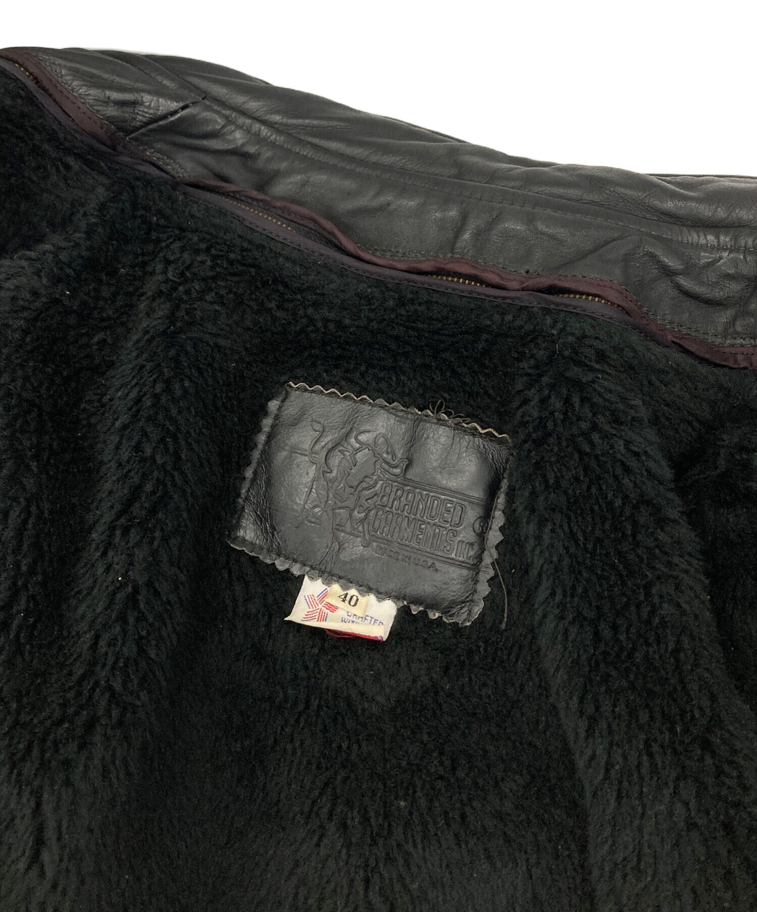 中古・古着通販】BRANDED GARAMENT (ブランデッド ガーメンツ) レザー 