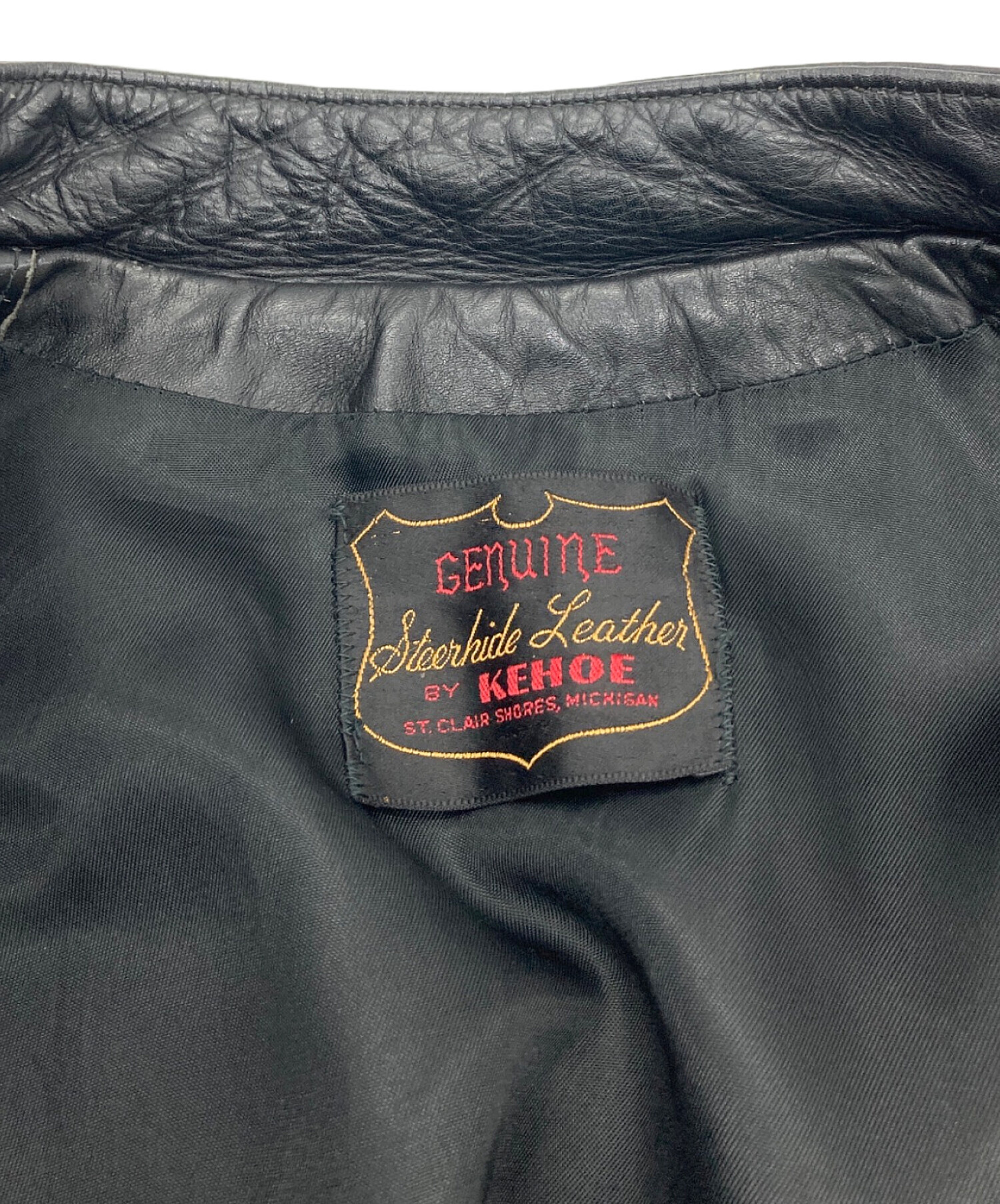 中古・古着通販】KEHOE (キーホー) 【古着】シングルライダース