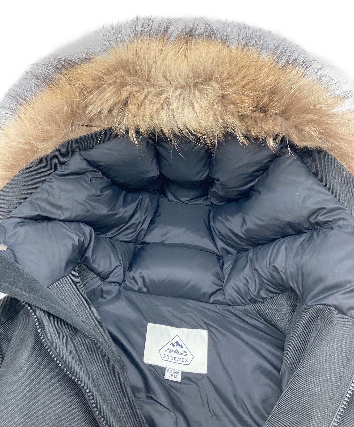 中古・古着通販】Pyrenex (ピレネックス) ANNECY DRILL FUR EDダウン 