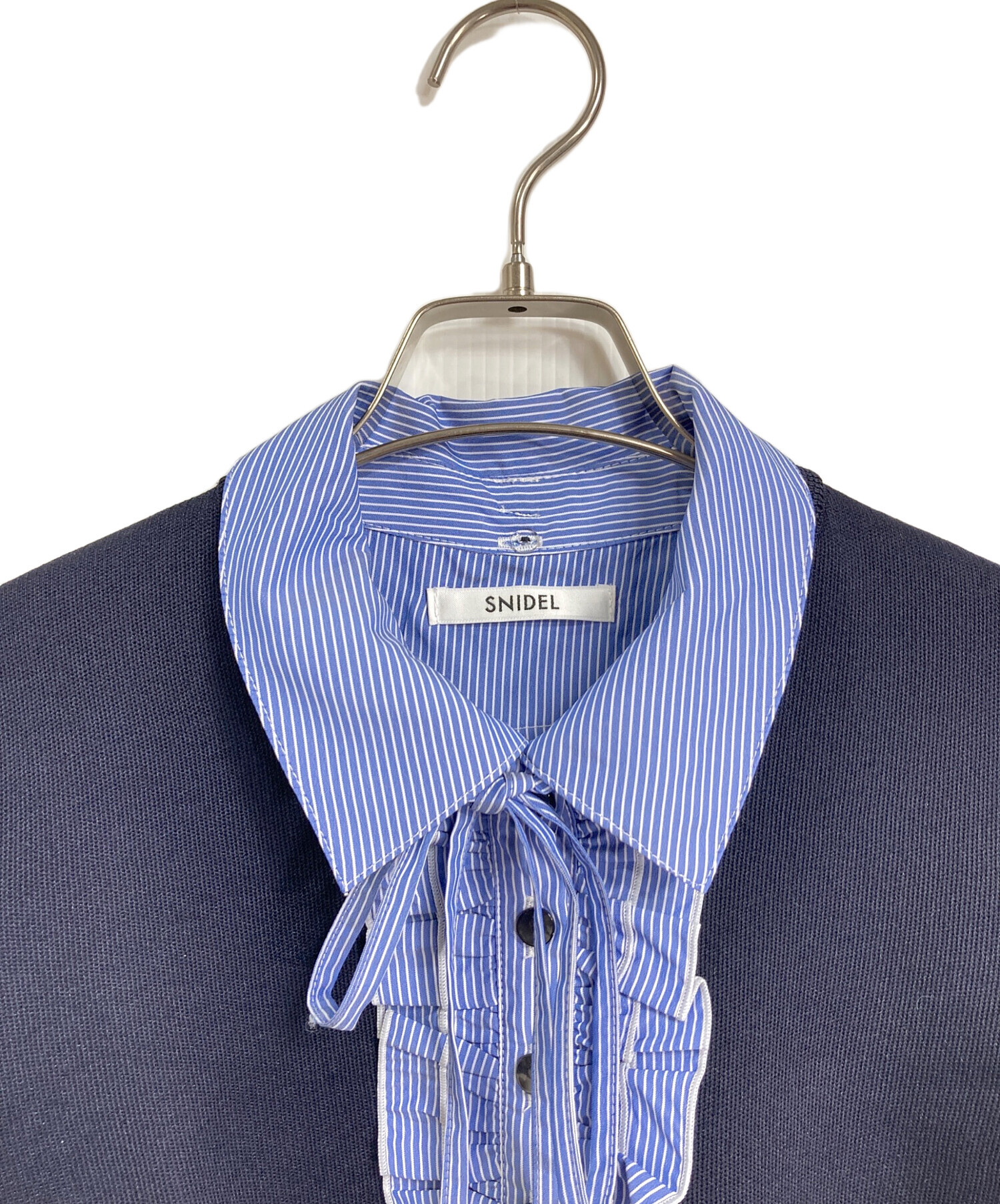 中古・古着通販】Snidel (スナイデル) 26SS フリルニットカーディガン