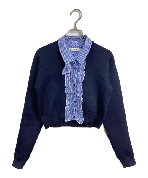 中古・古着通販】Snidel (スナイデル) 26SS フリルニットカーディガン