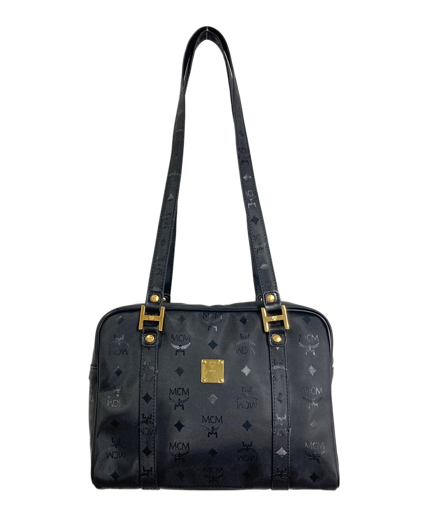 中古・古着通販】MCM (エムシーエム) トートバッグ ブラック サイズ 