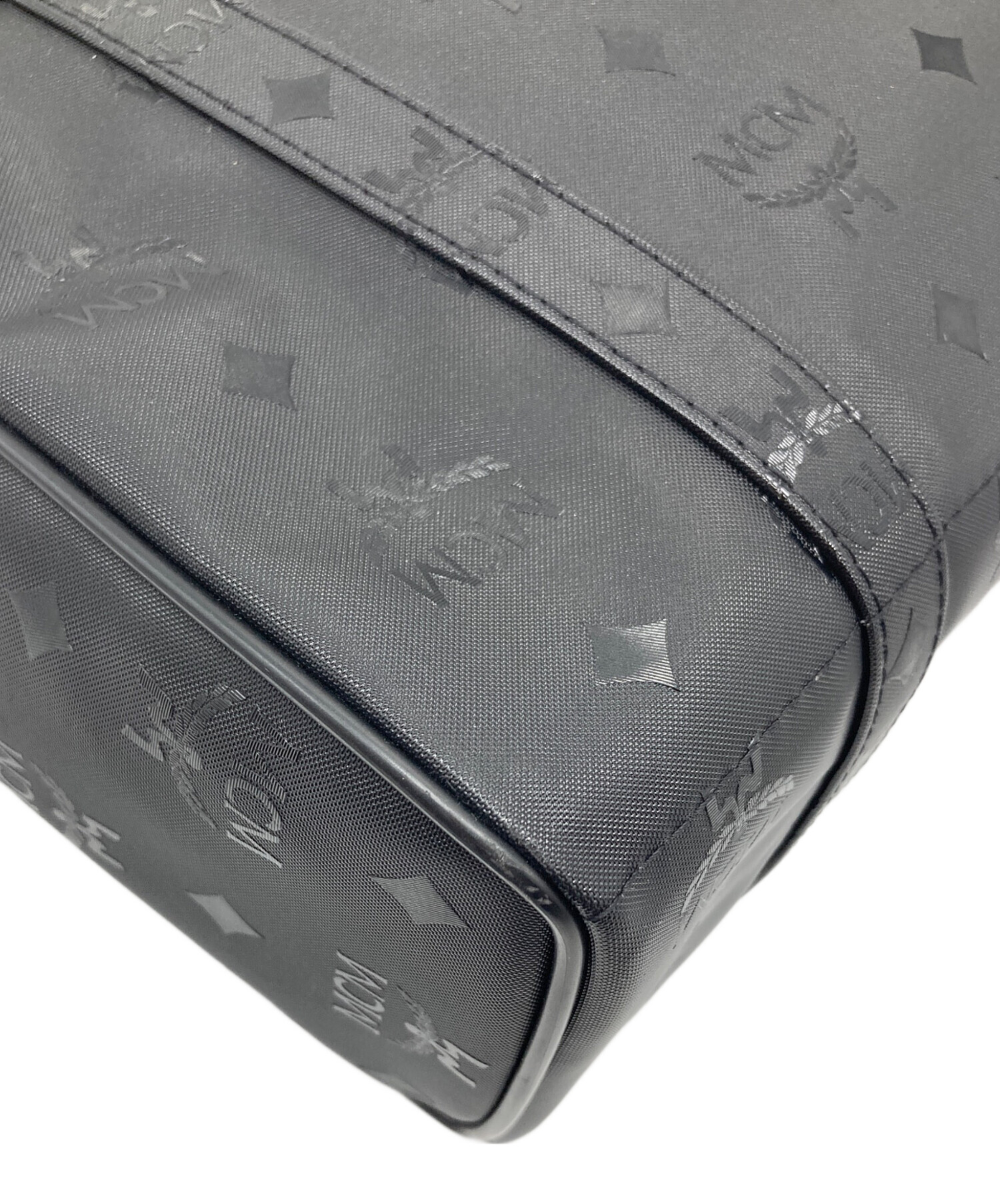 中古・古着通販】MCM (エムシーエム) トートバッグ ブラック サイズ