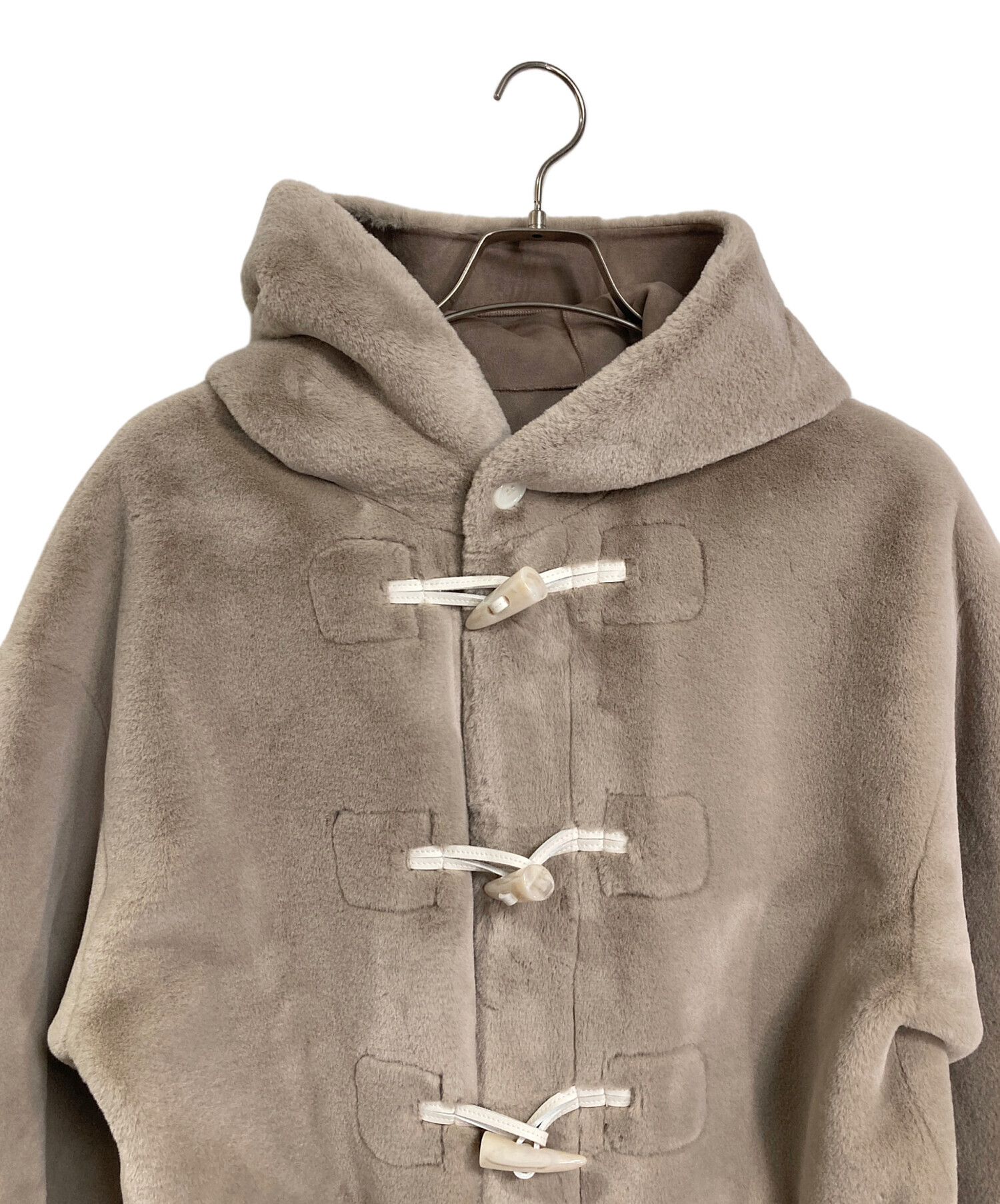 中古・古着通販】furfur (ファーファー) エコファーダッフルコート