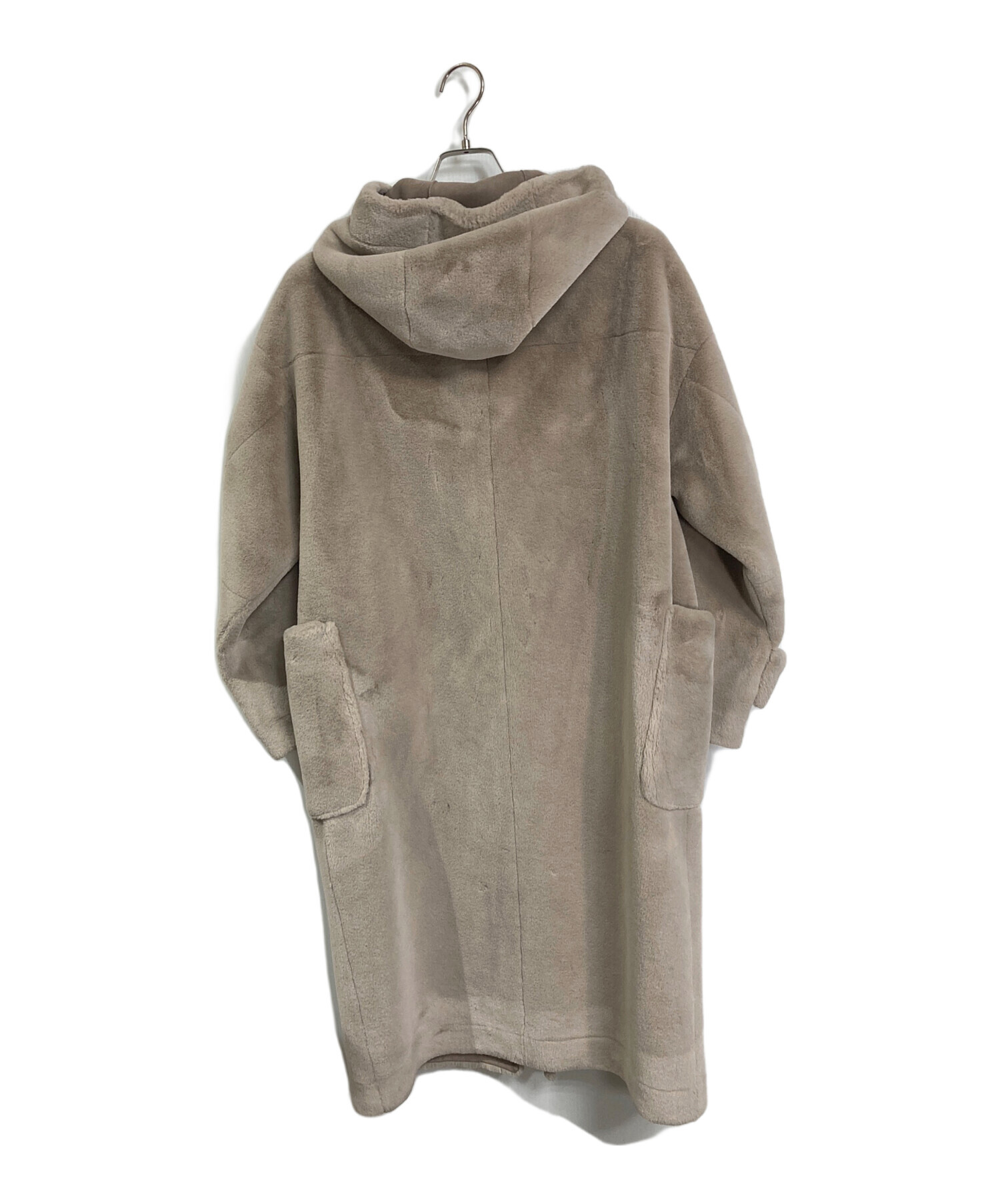 中古・古着通販】furfur (ファーファー) エコファーダッフルコート