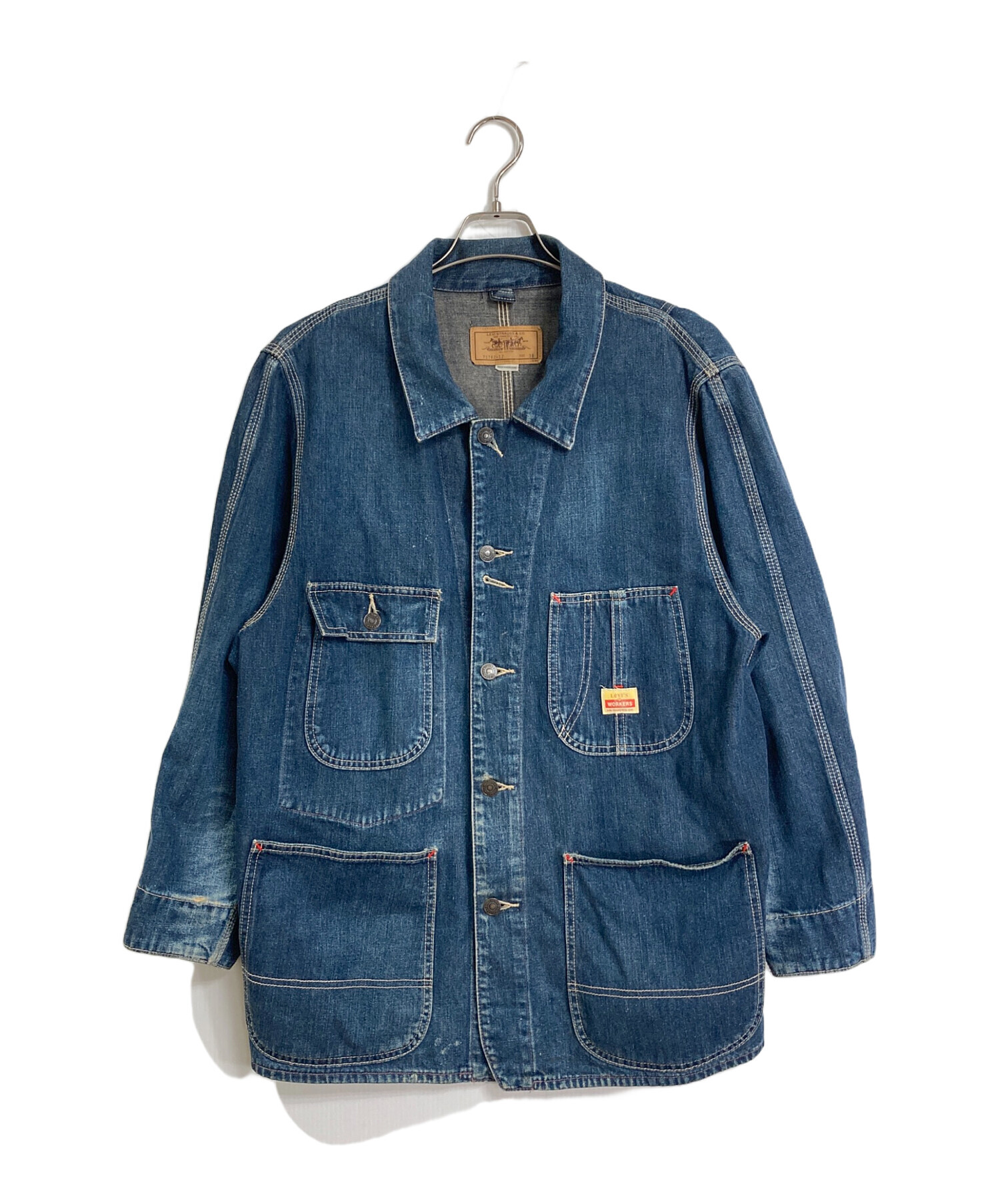 中古・古着通販】LEVI'S (リーバイス) カバーオール デニムジャケット