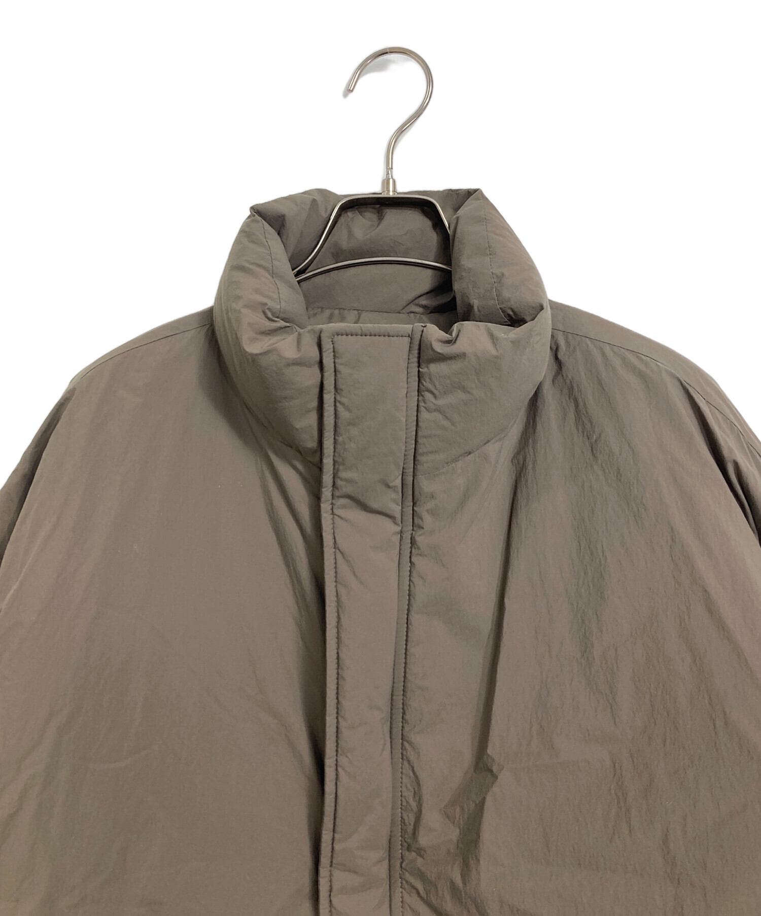 MUJI labo 撥水 ダウンジャケット　サイズM ベージュ　フード付き MUJI labo 撥水 ダウンジャケット サイズM ベージュ フード付き 無印