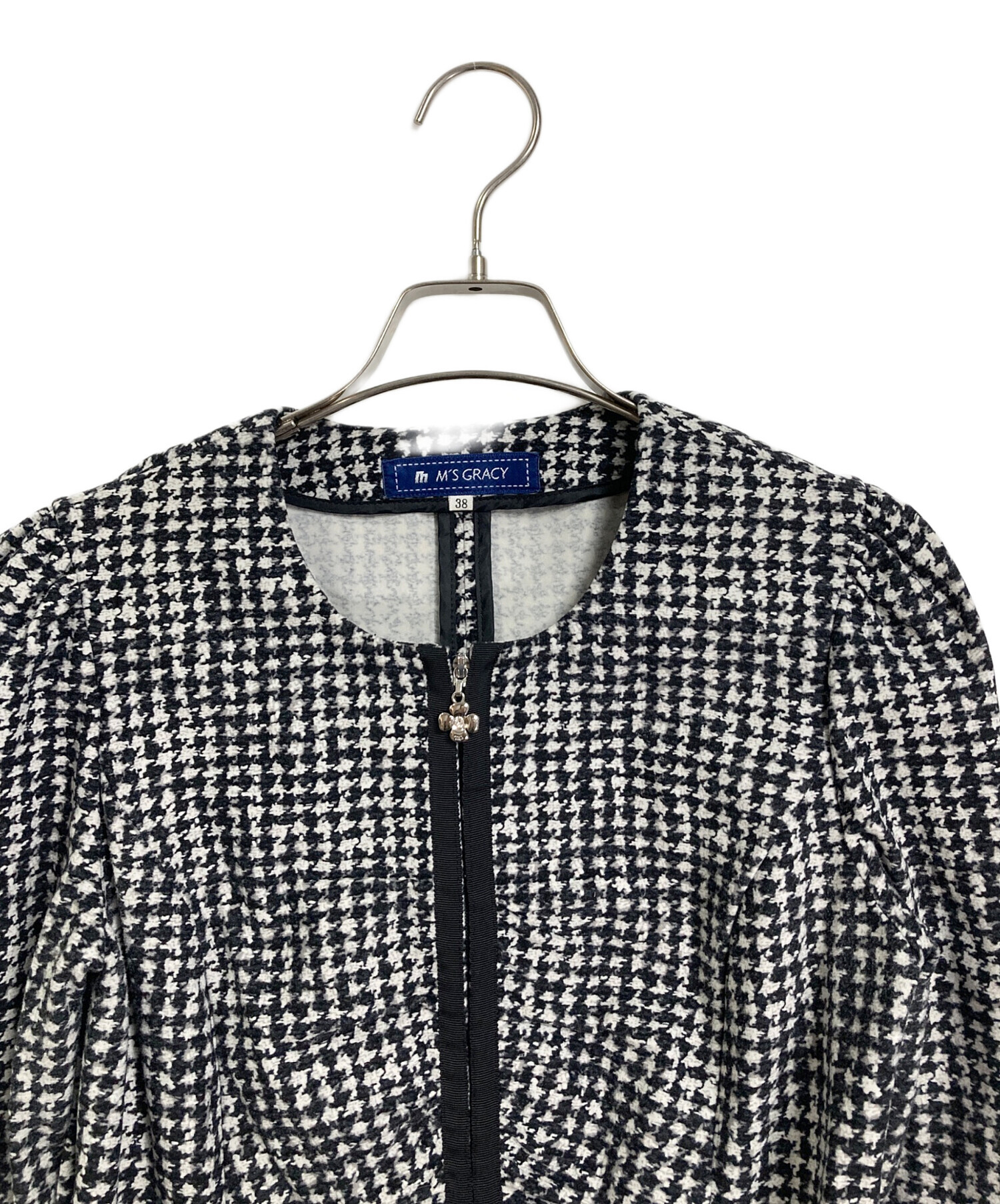 M'S GRACY エムズグレイシー ジップアップコート リボン M'S GRACY エムズグレイシー ジップアップコート リボン 花柄 - メルカリ