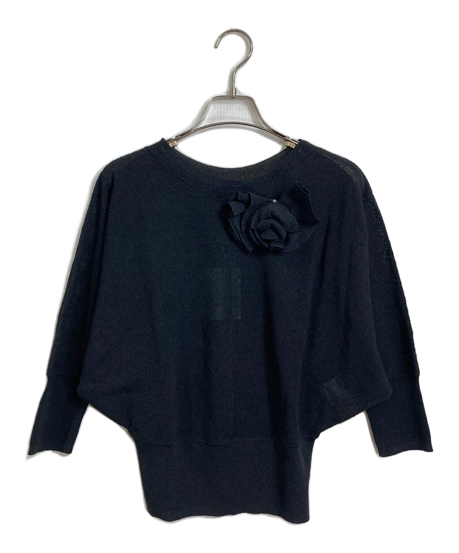 中古・古着通販】M'S GRACY (エムズグレイシー) ブローチ付きニット