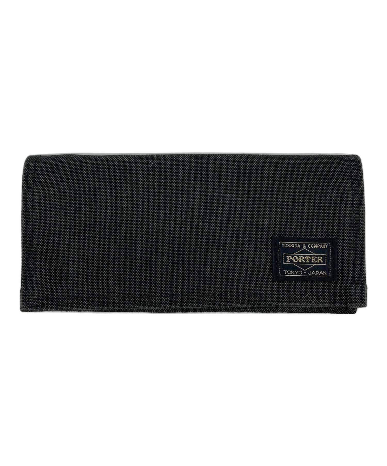 中古・古着通販】PORTER (ポーター) 長財布 スモーキー 日本製 グレー