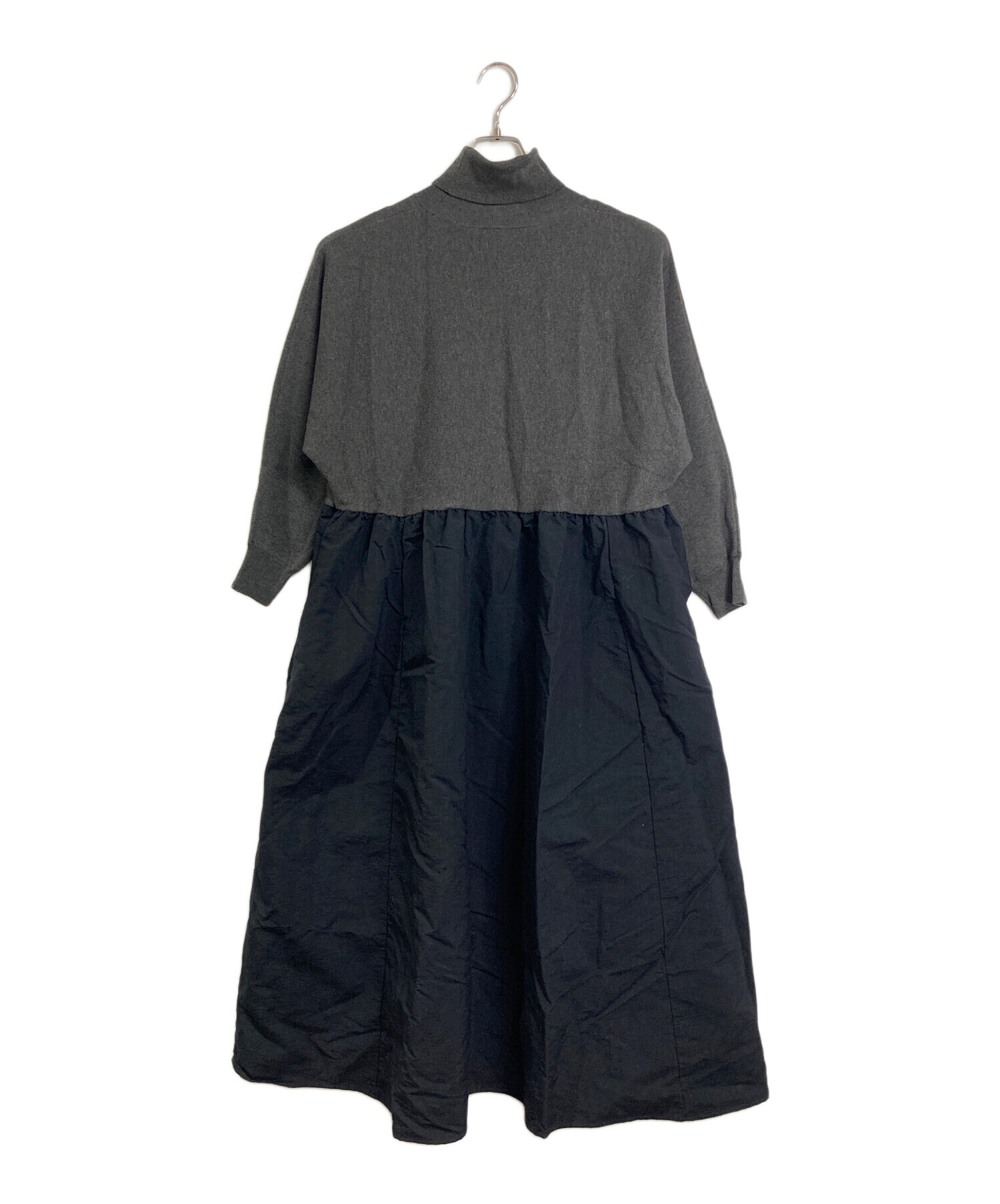 中古・古着通販】BEARDSLEY (ビアズリー) ニットコンビギャザー