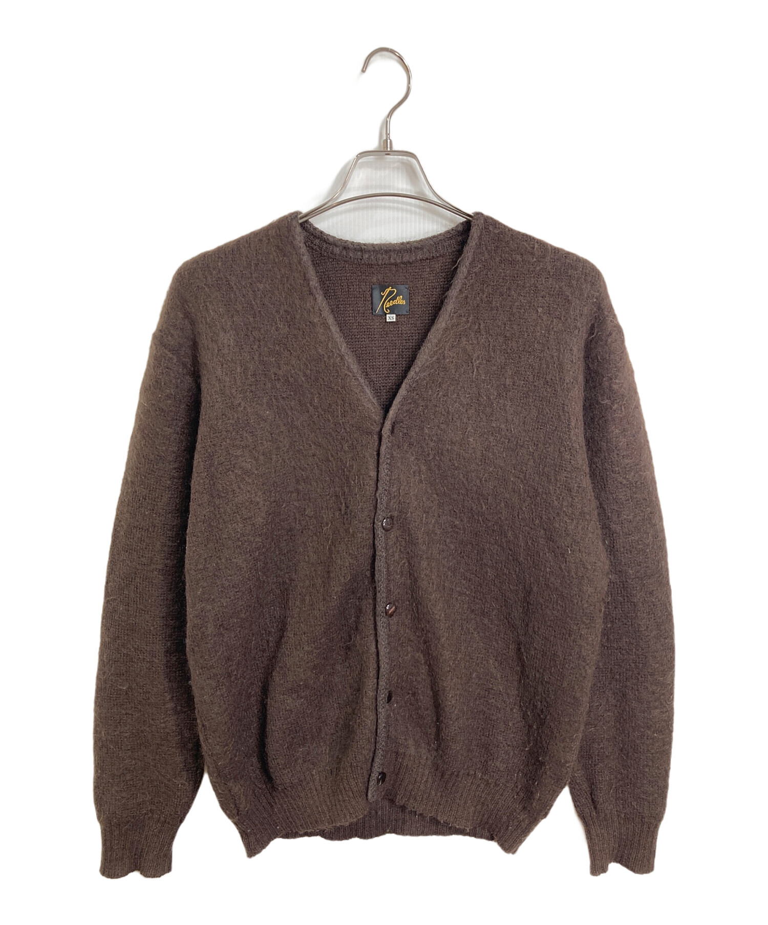 中古・古着通販】Needles (ニードルズ) モヘヤ カーディガン Vネック
