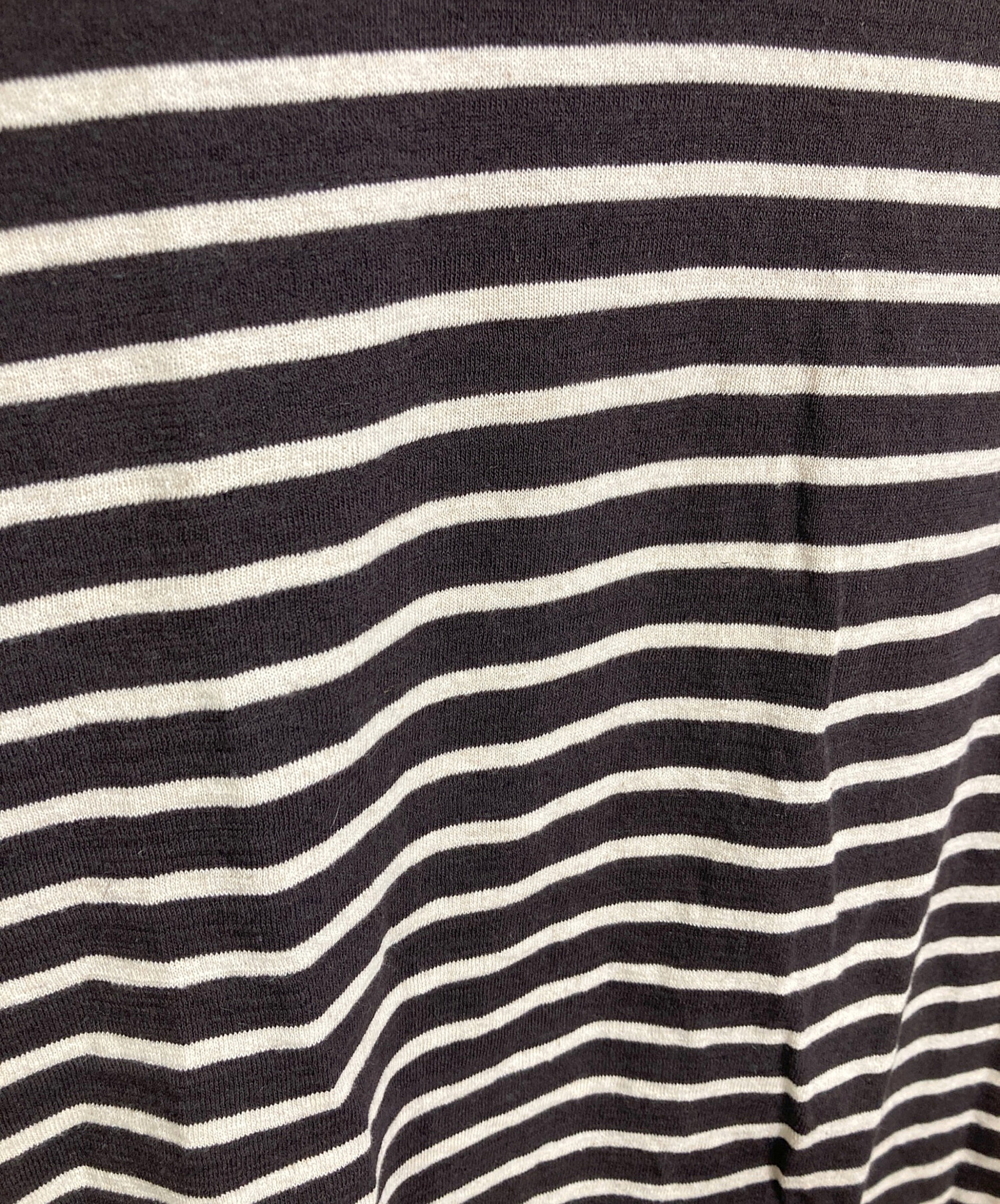 中古・古着通販】BATONER (バトナ―) COTTON-LINEN SHORT SLEEVE BASQUE 