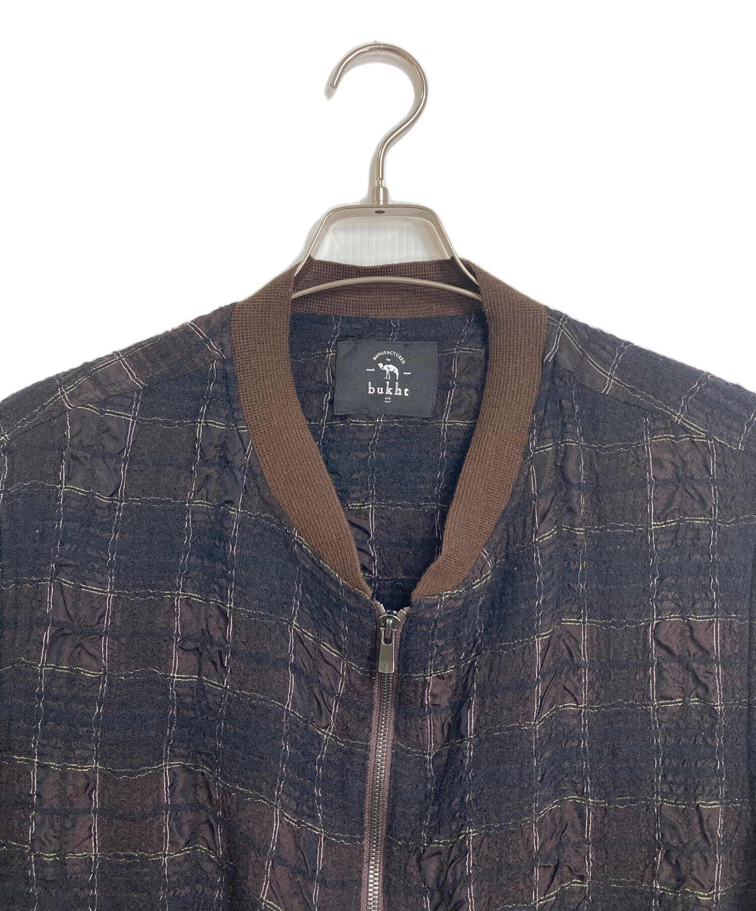 中古・古着通販】bukht (ブフト) RIB BLOUSON リブブルゾン アウター 