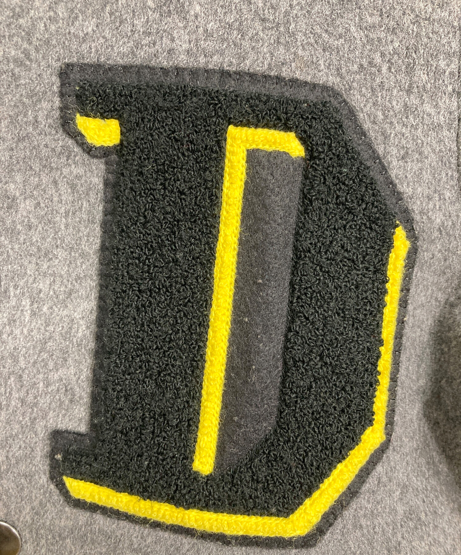 中古・古着通販】DRAWER (ドゥロワー) レザースリーブスタジャン