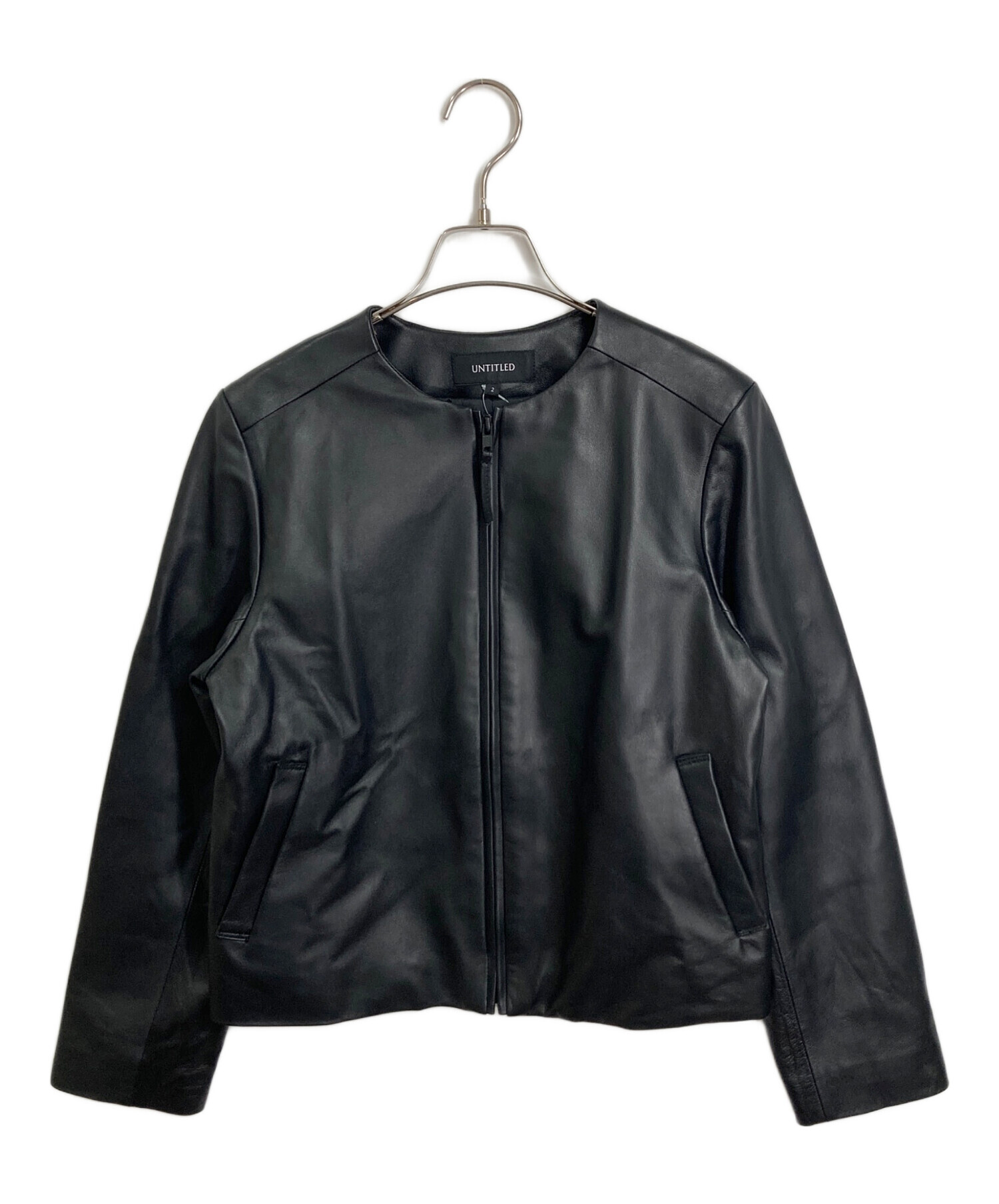 中古・古着通販】UNTITLED (アンタイトル) ラムレザージャケット