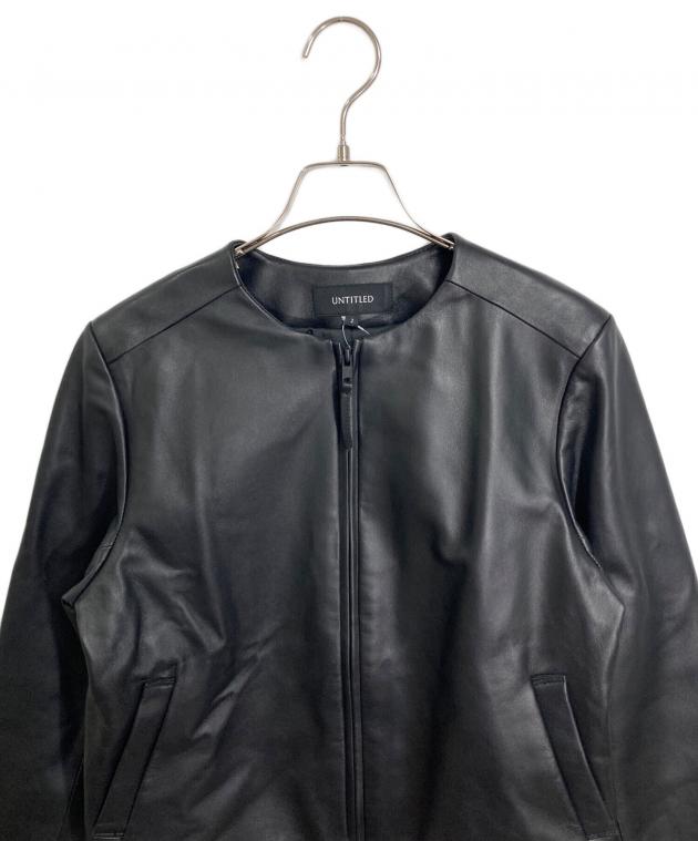 中古・古着通販】UNTITLED (アンタイトル) ラムレザージャケット