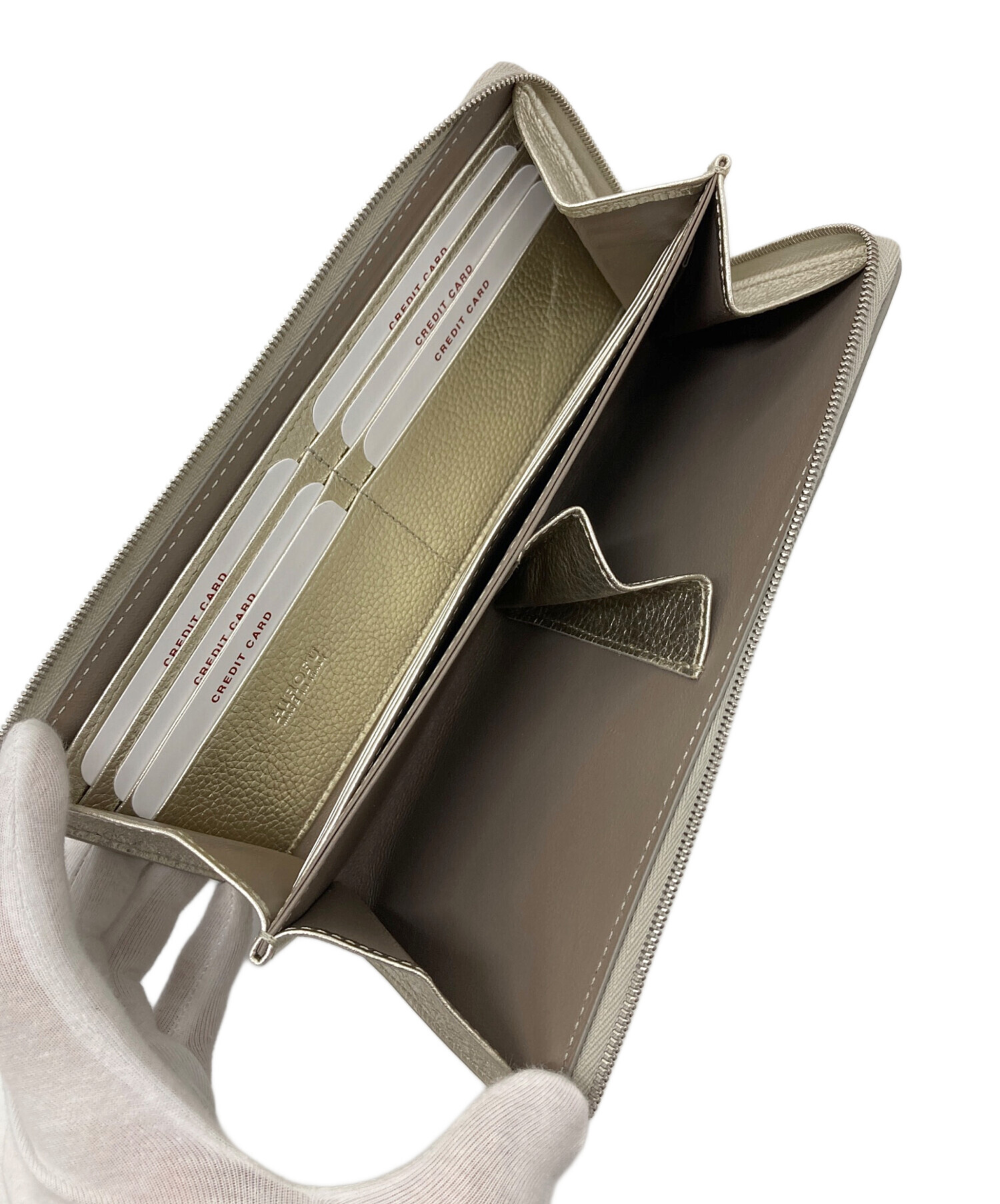 中古・古着通販】HIROFU (ヒロフ) レザー スリム ロング ウォレット