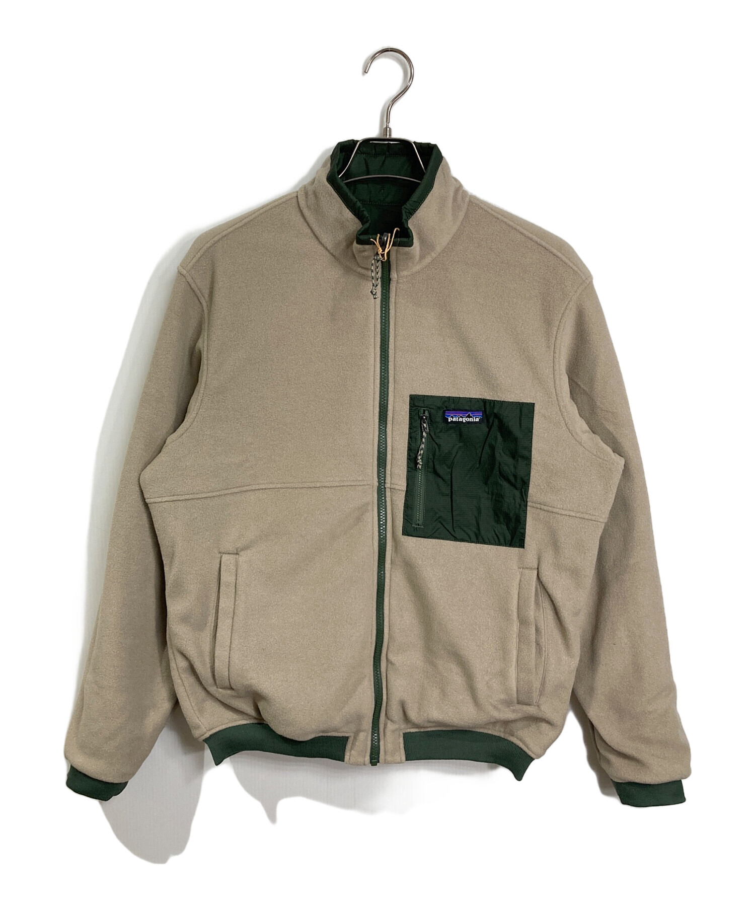 パタゴニア シェルパ ジャケット リバーシブル グリーン L 古着 【美品】 中古・古着通販】Patagonia (パタゴニア) リバーシブル・シェルド