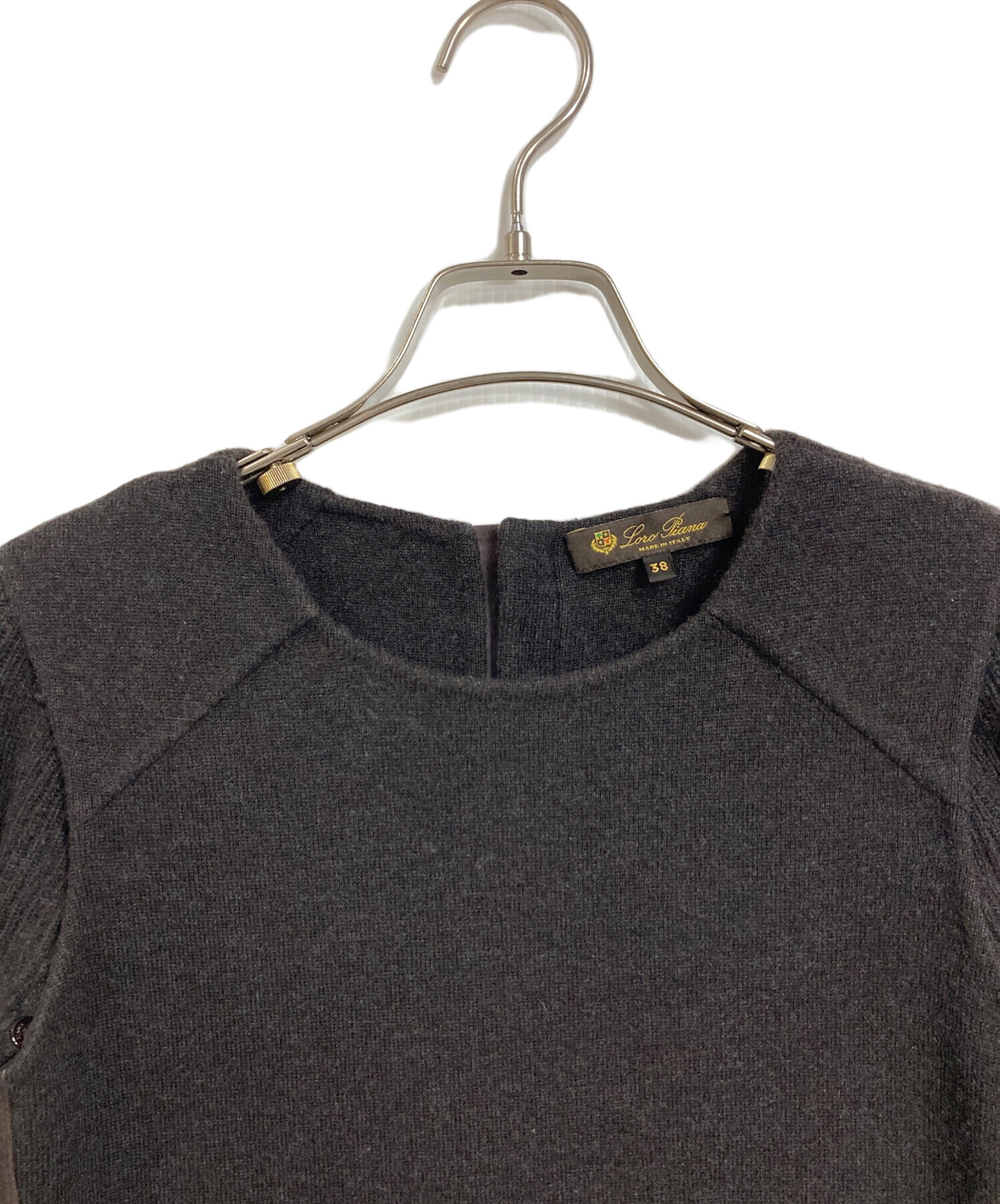 中古・古着通販】LORO PIANA (ロロピアーナ) カシミヤワンピース 2WAY 