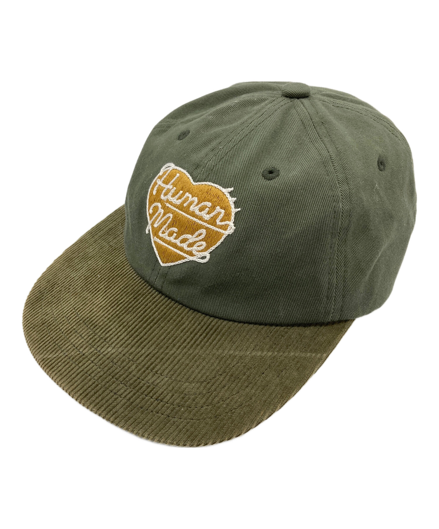 HUMAN MADE コーデュロイキャップ 中古・古着通販】HUMAN MADE (ヒューマンメイド) 6 パネル