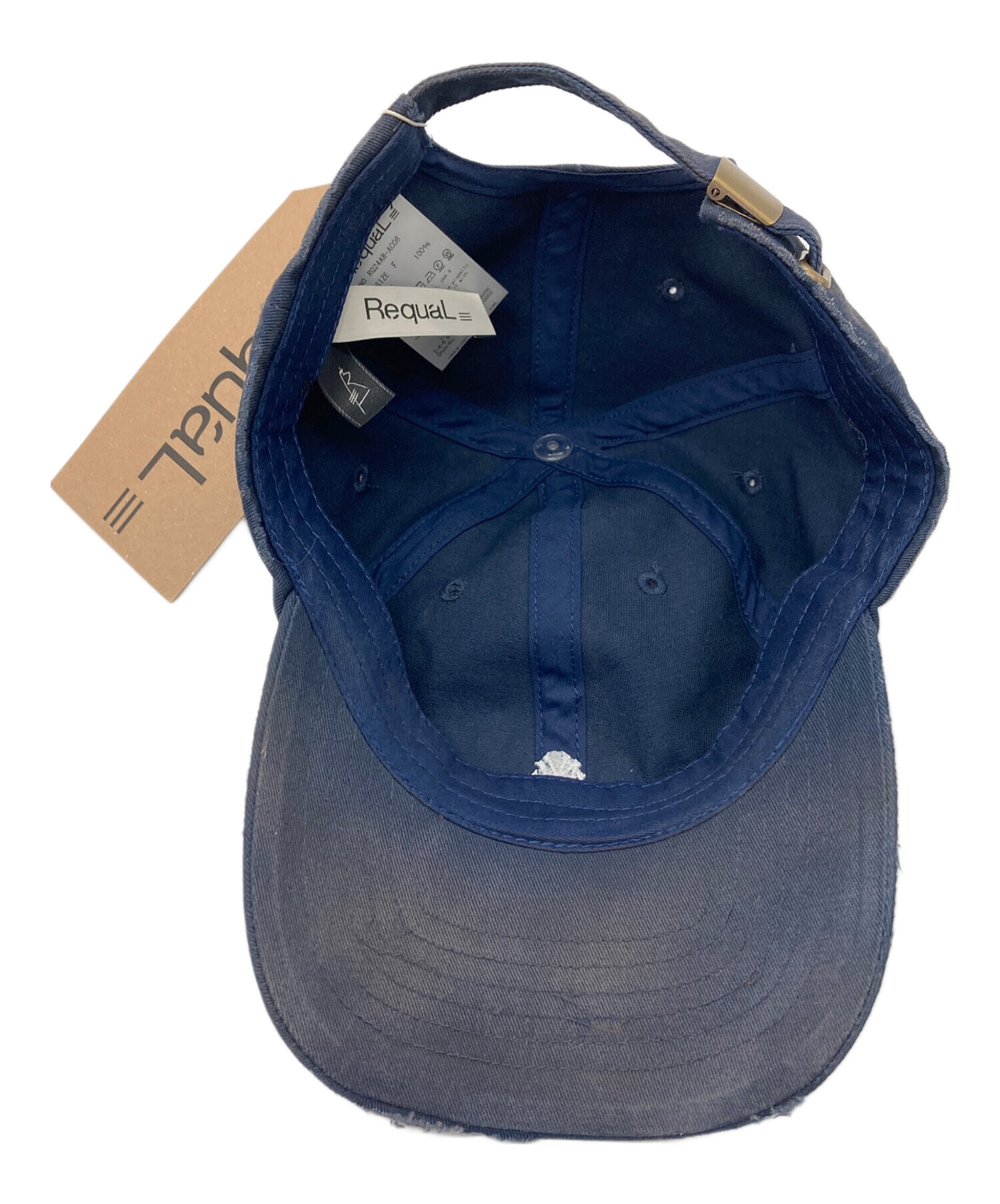 中古・古着通販】RequaL≡ (リコール) Damage Logo Baseball Cap