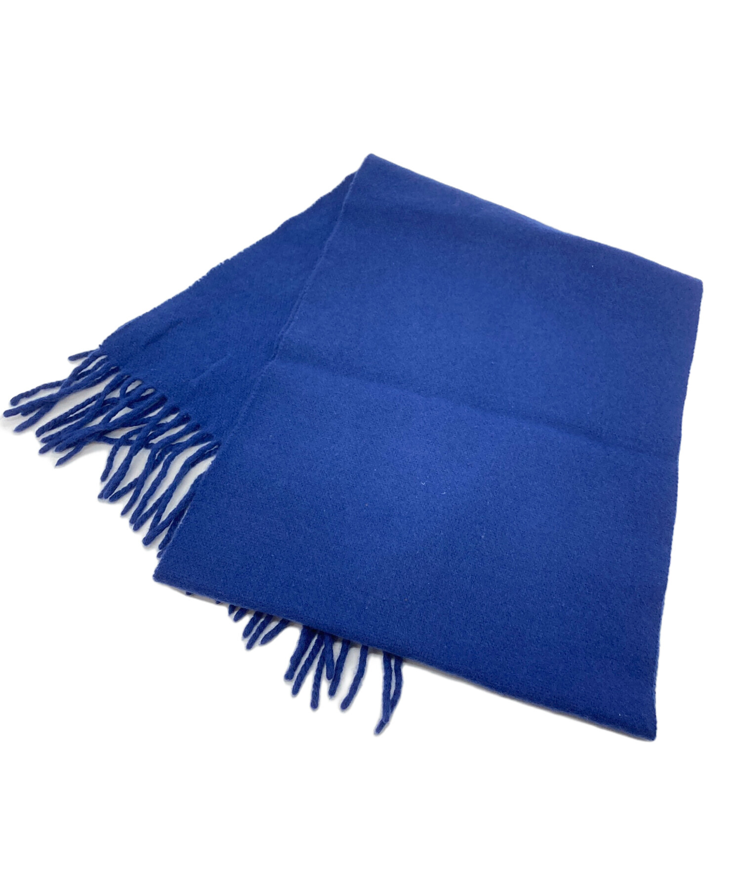 【美品】 ラルフローレン ジャケット ポニー 刺繍 ネイビー アンゴラ カシミヤ 中古・古着通販】RALPH LAUREN (ラルフローレン) カシミヤ混マフラー