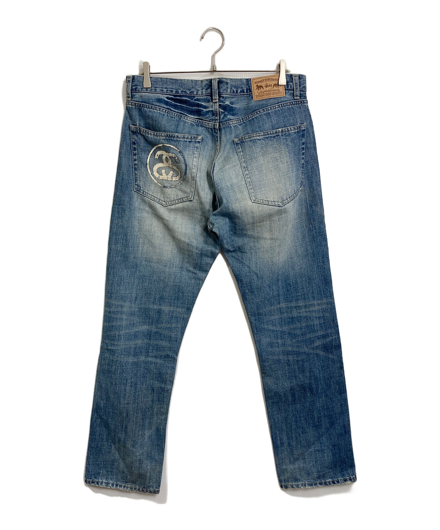 中古・古着通販】stussy (ステューシー) ROUGH RUGGED DENIM ダメージ